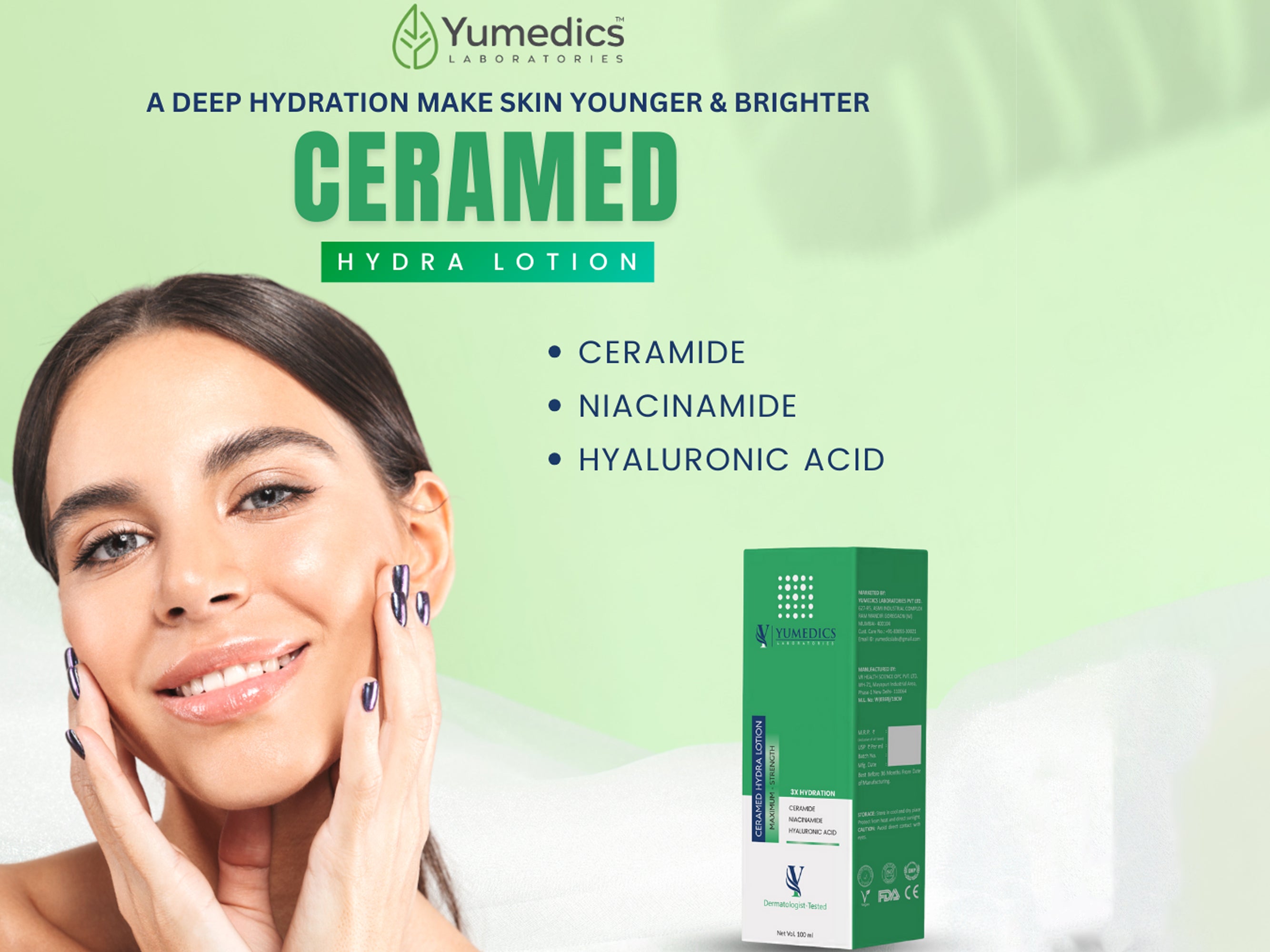 Yumedics Ceramed Hydra 3X Hydration Lotion