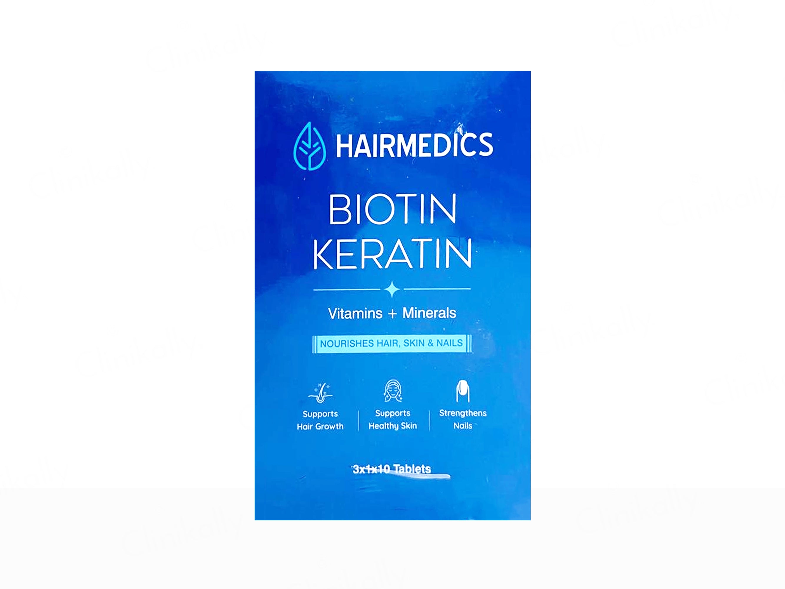 Yumedics Hairmedics Biotin + Keratin Vitamins & Minerals Nutraceutical Tablet