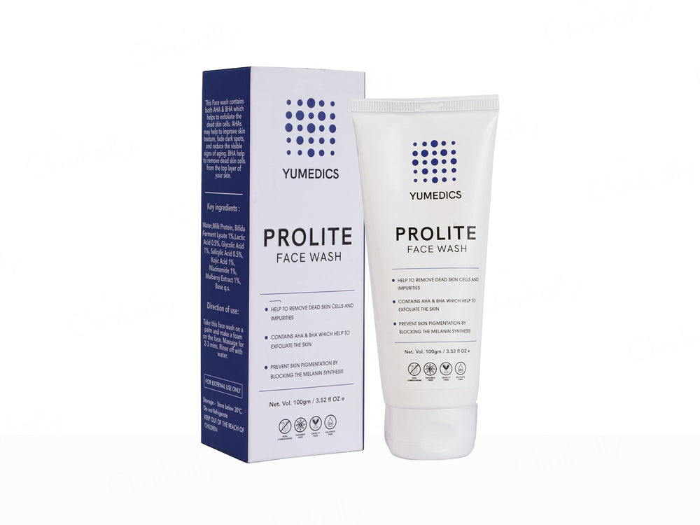 Yumedics Prolite AHA BHA Face Wash