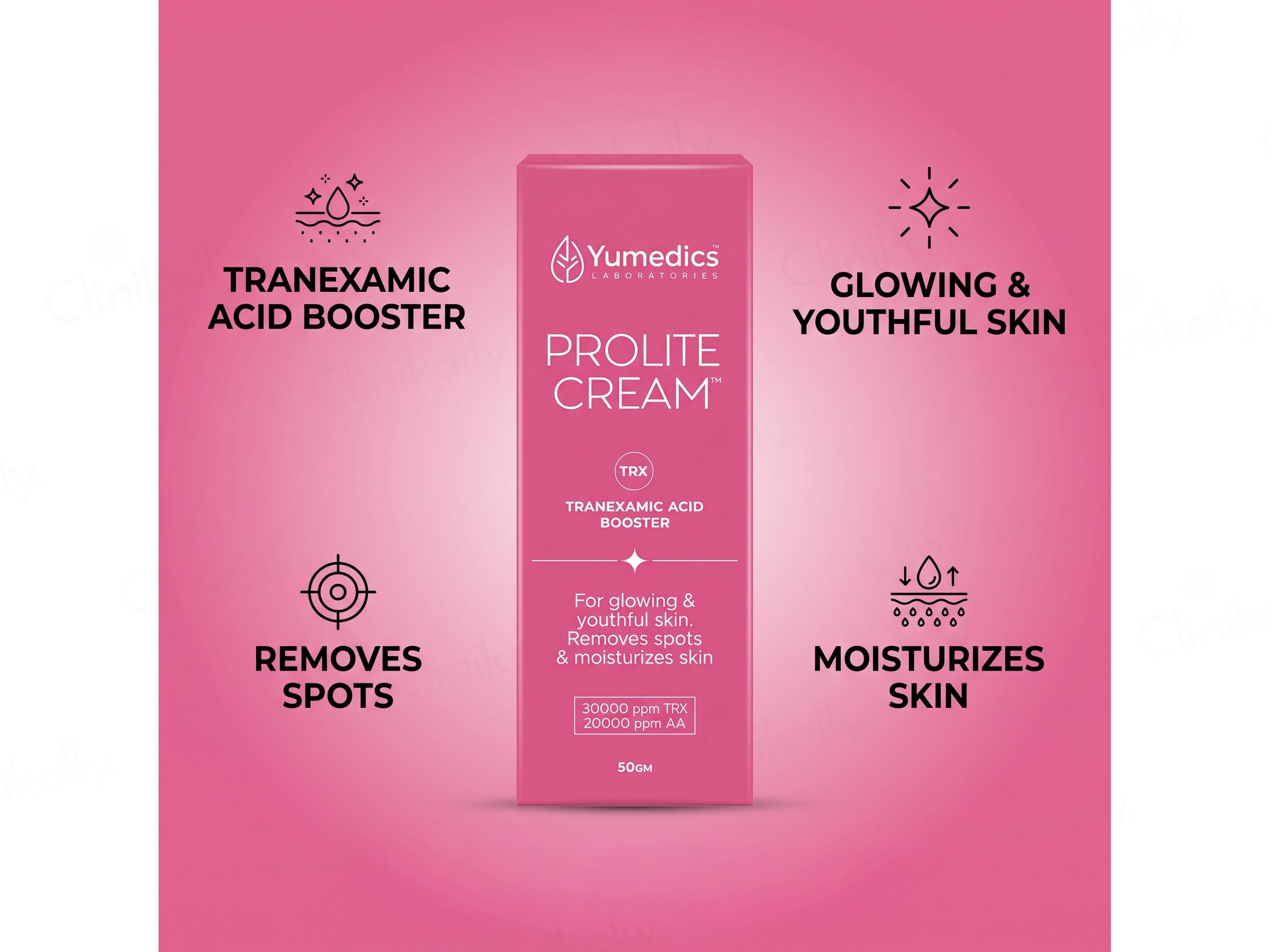 Yumedics Prolite Tranexamic Acid Booster Cream