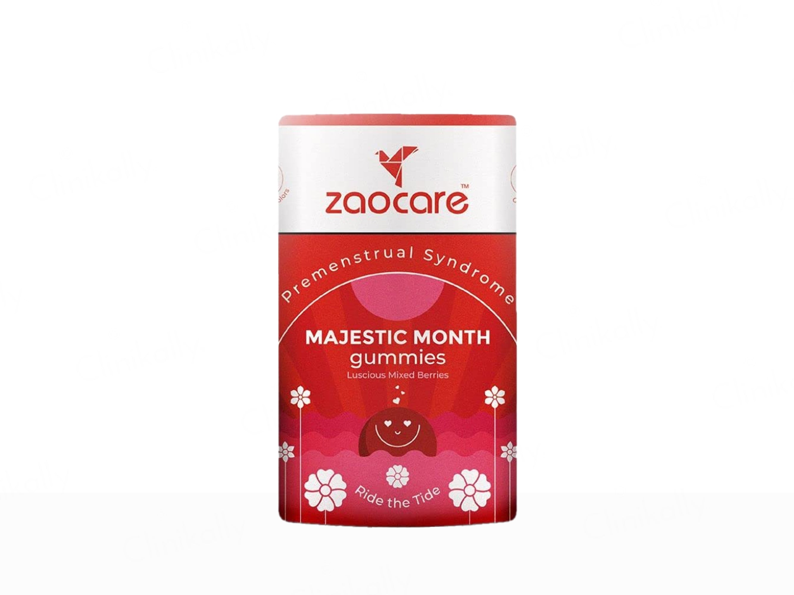 Zaocare Majestic Month Premenstrual Syndrome Gummies - Luscious Mixed Berries Flavour
