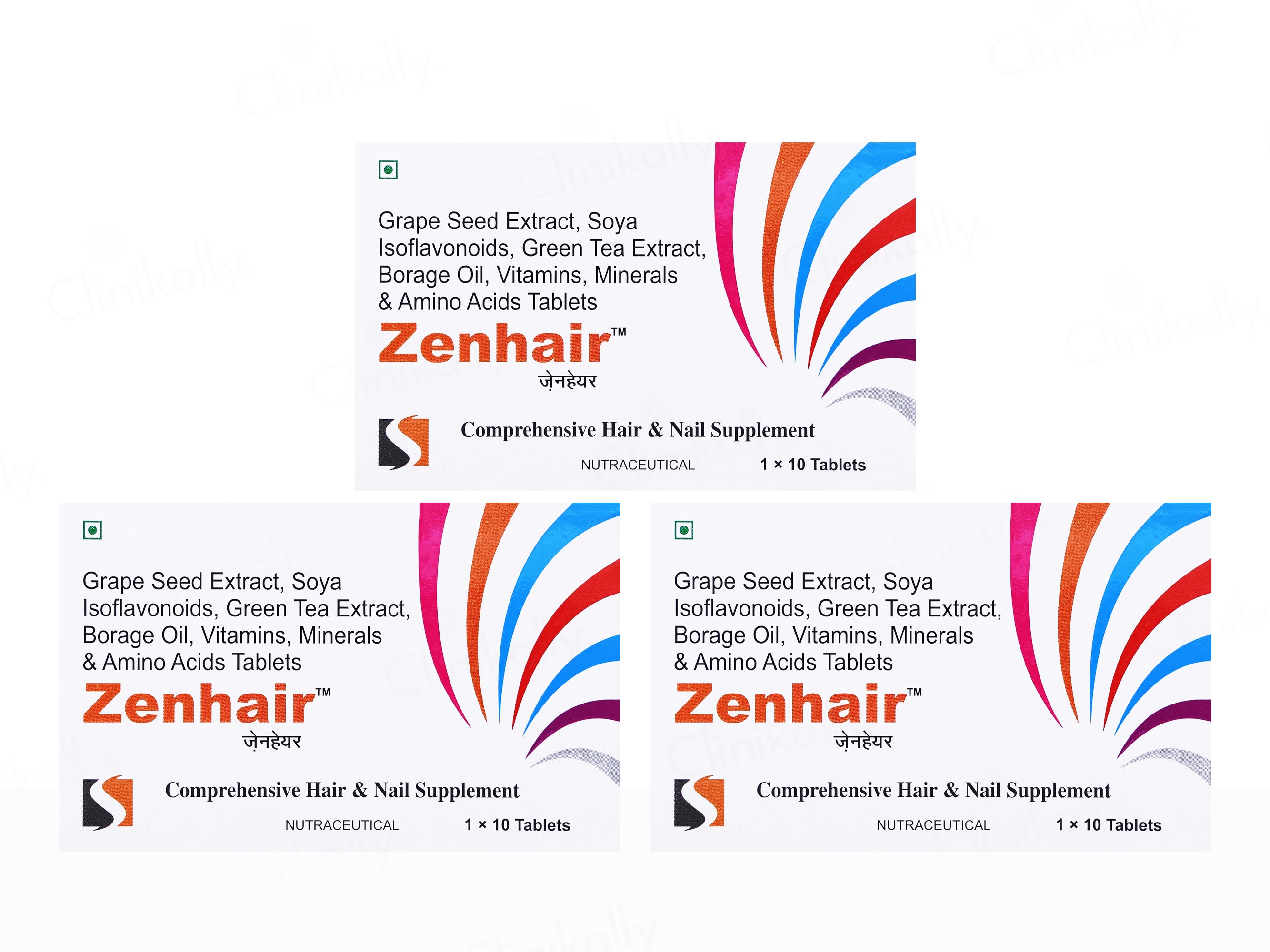 Zenhair Nutraceutical Supplement Tablet