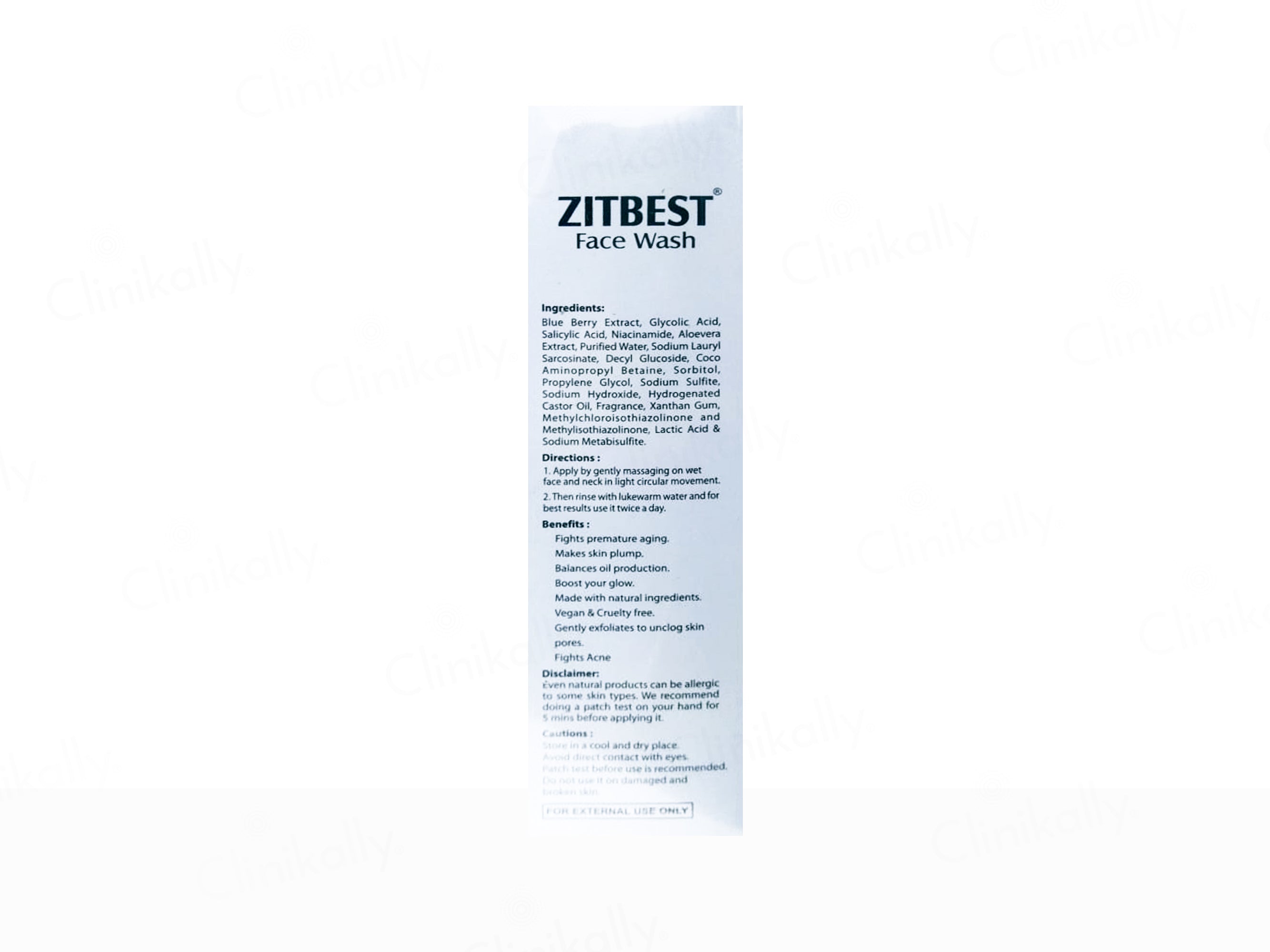 Zitbest Purifying & Hydrating Anti Acne Face Wash