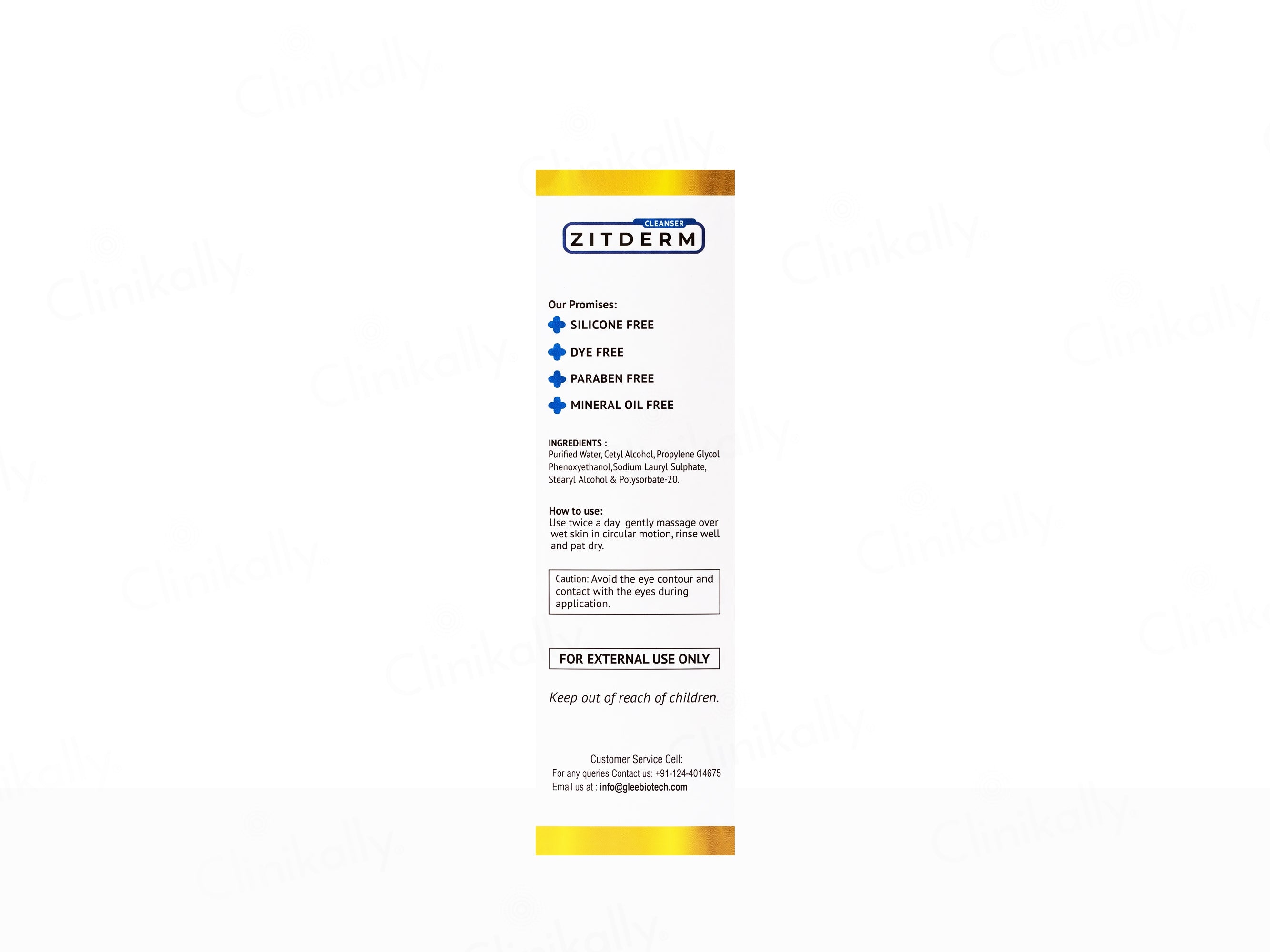 Zitderm Mild Face Cleanser