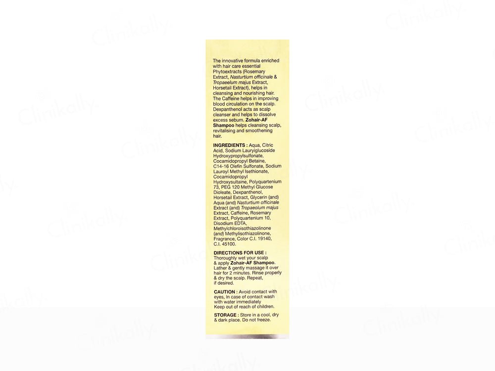 Zohair-AF Anti-Hair Fall Shampoo