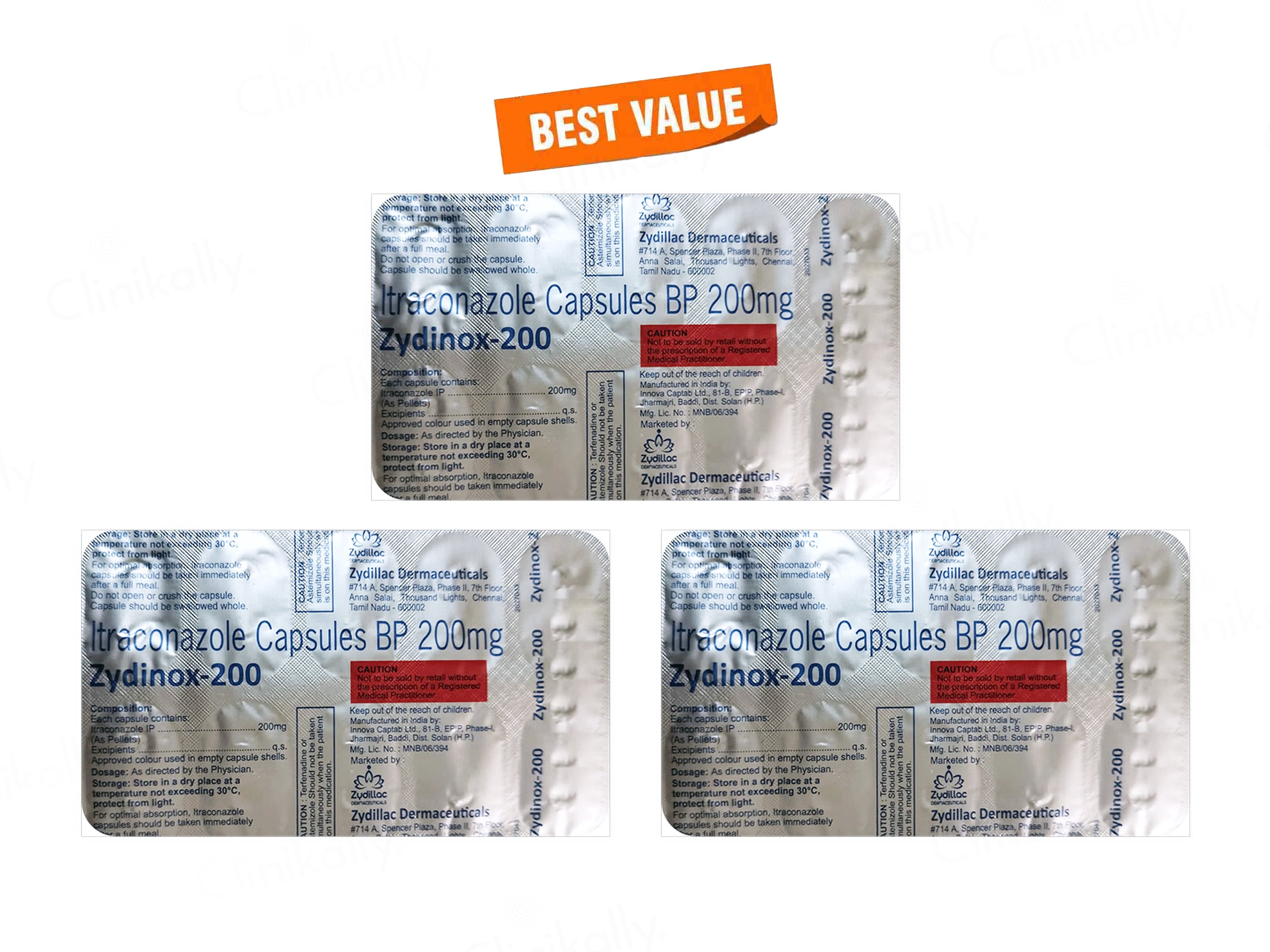 Zydinox-200 Capsule