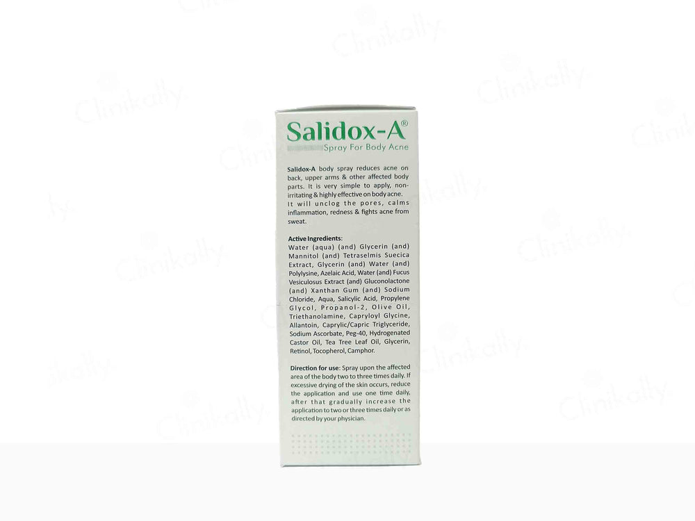 Salidox-A Body Acne Spray