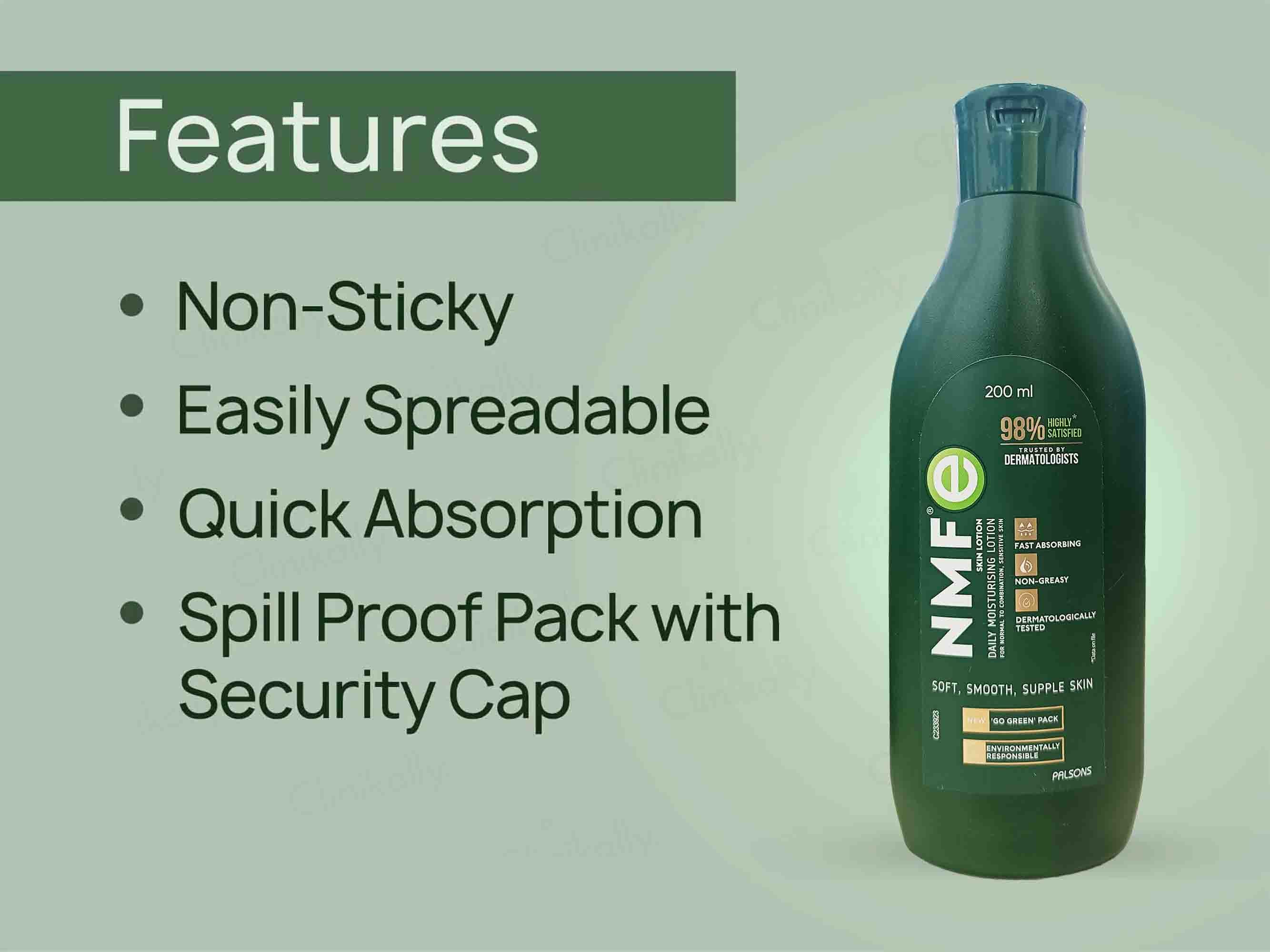 NMFe Daily Moisturising Lotion For Normal to Sensitive Skin