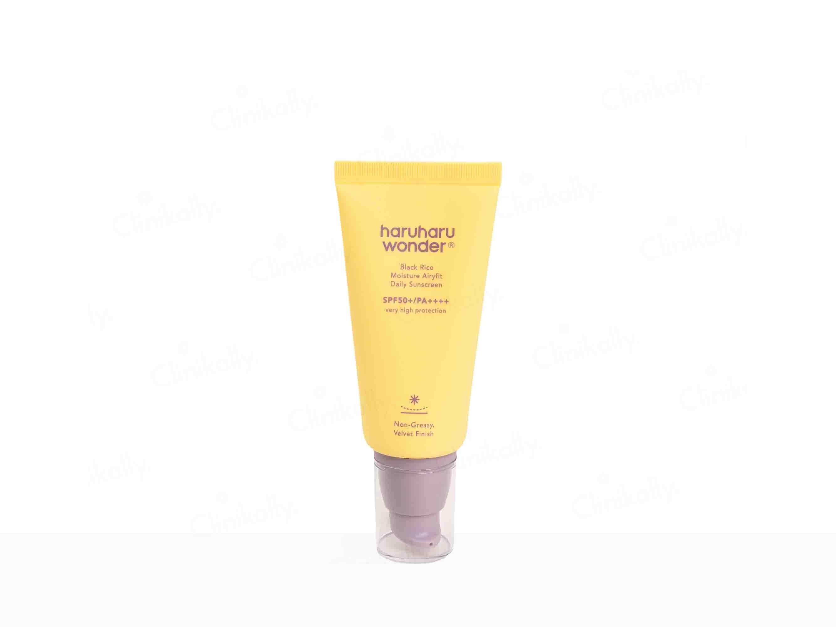 Haruharu Wonder Black Rice Moisture Airyfit Daily Sunscreen SPF 50+/PA++++