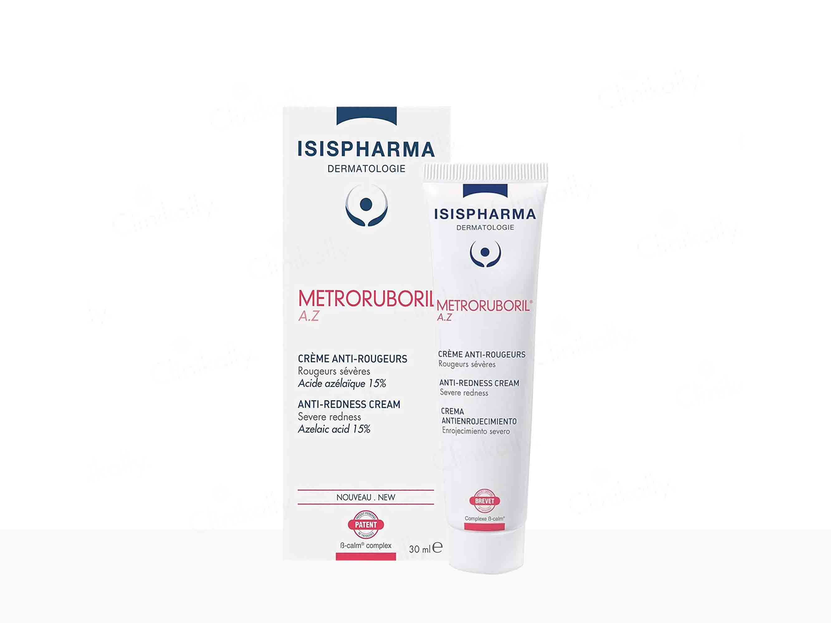 Isispharma Metroruboril A.Z Anti-Redness Cream