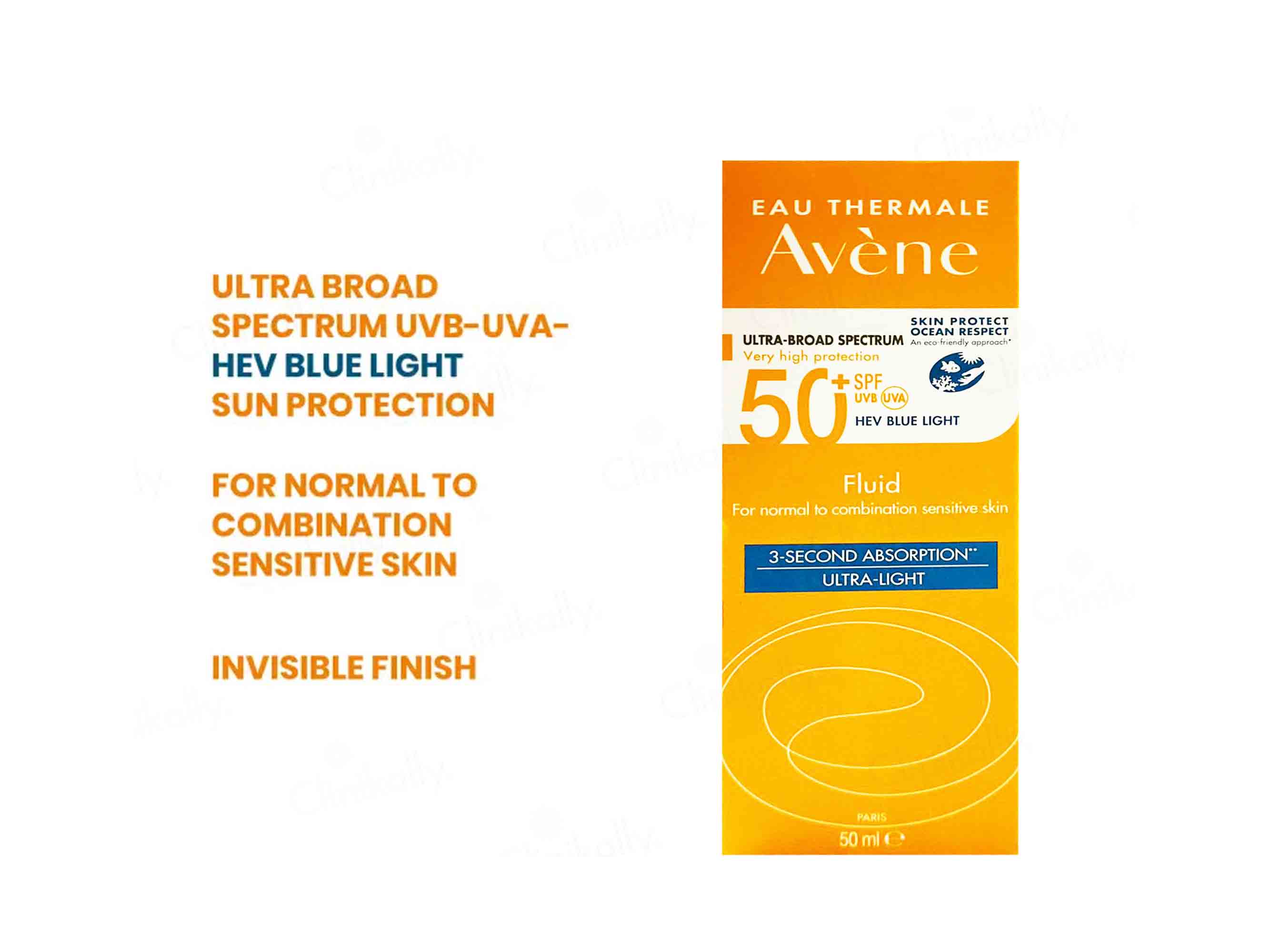Avene Very High Protection Ultra-Light Sunscreen Fluid SPF 50+