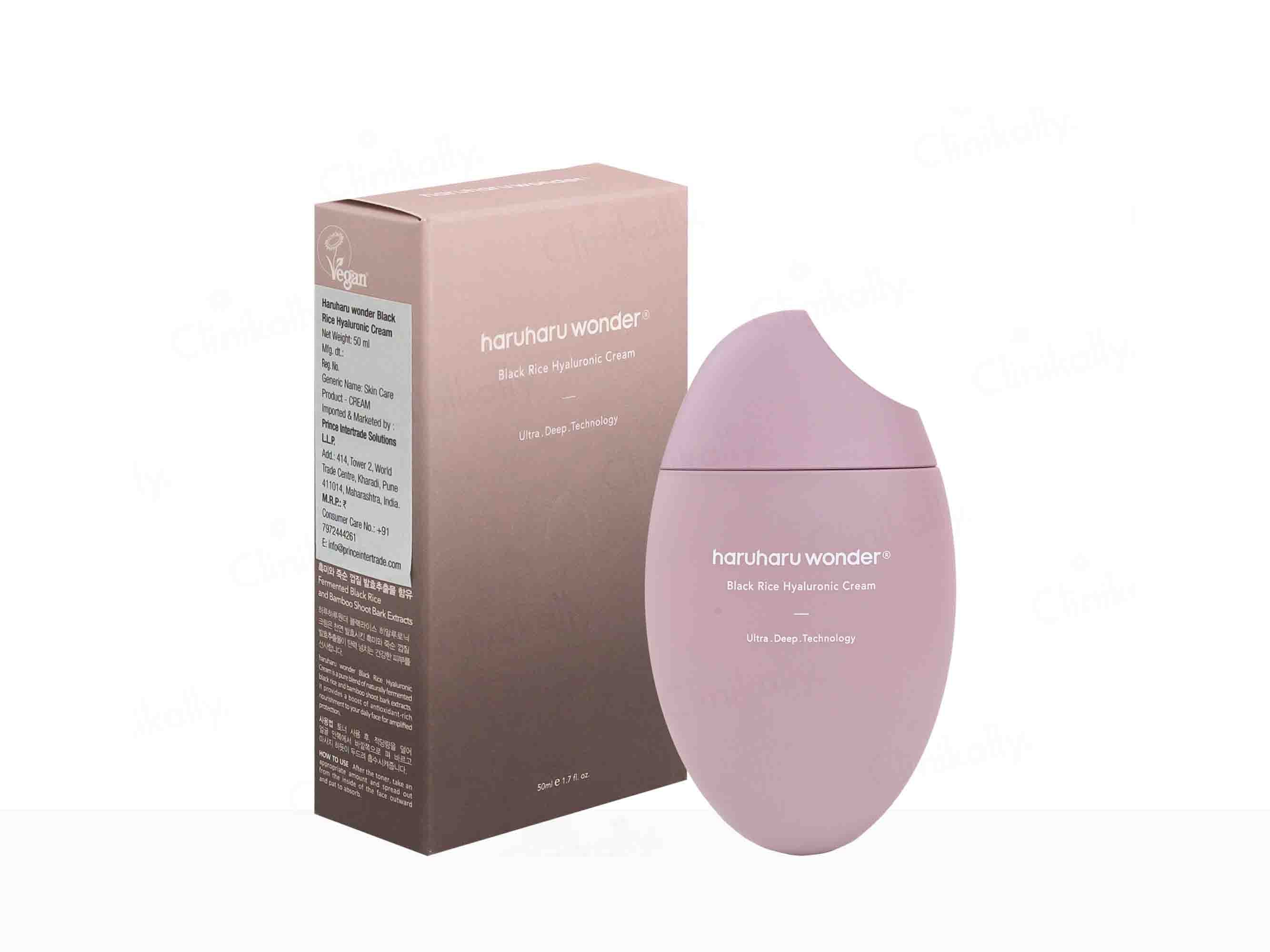 Haruharu Wonder Black Rice Hyaluronic Cream