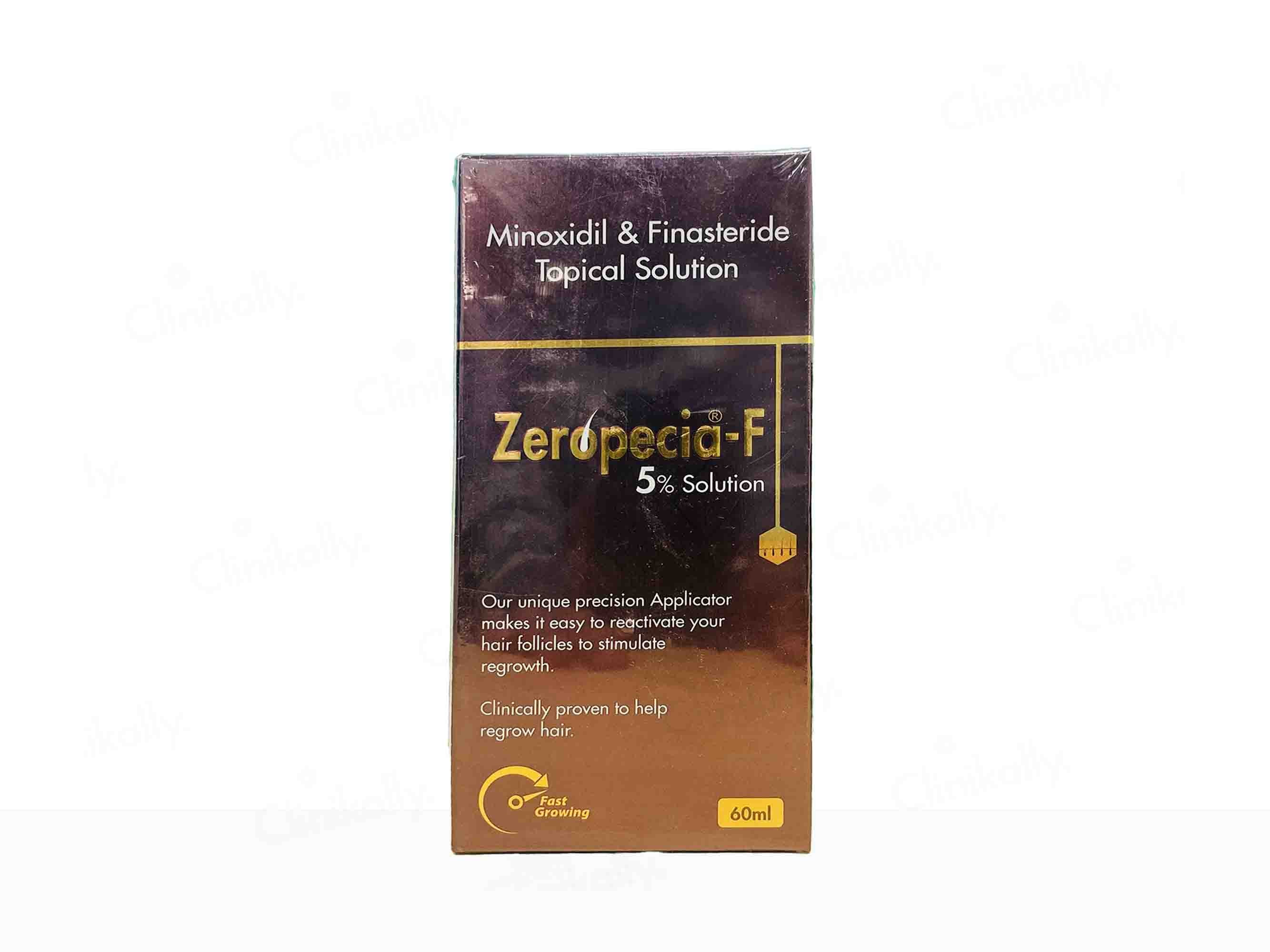 Zeropecia F 5% Topical Solution - Clinikally