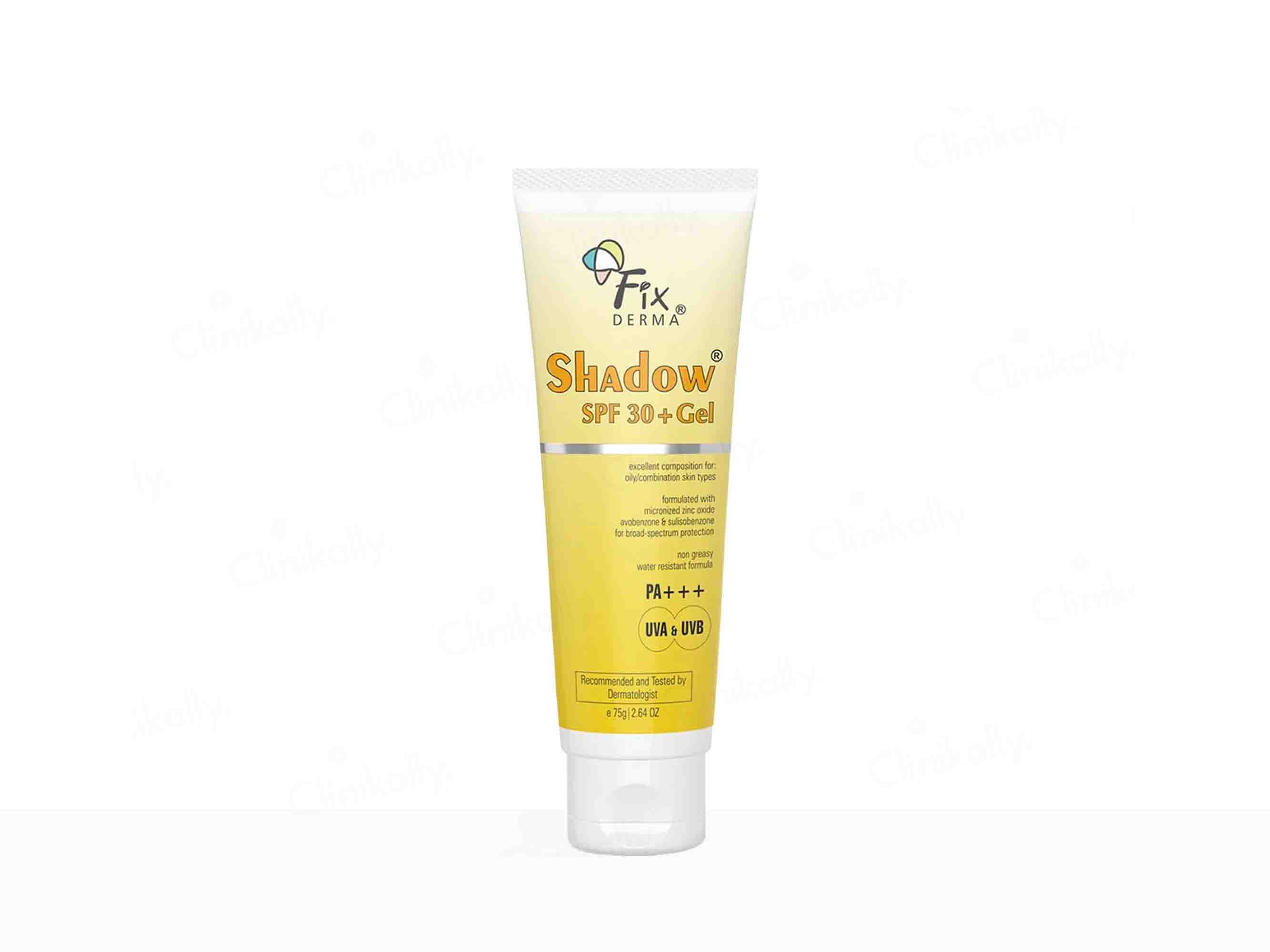 Fixderma Shadow SPF 30+ PA+++ Gel