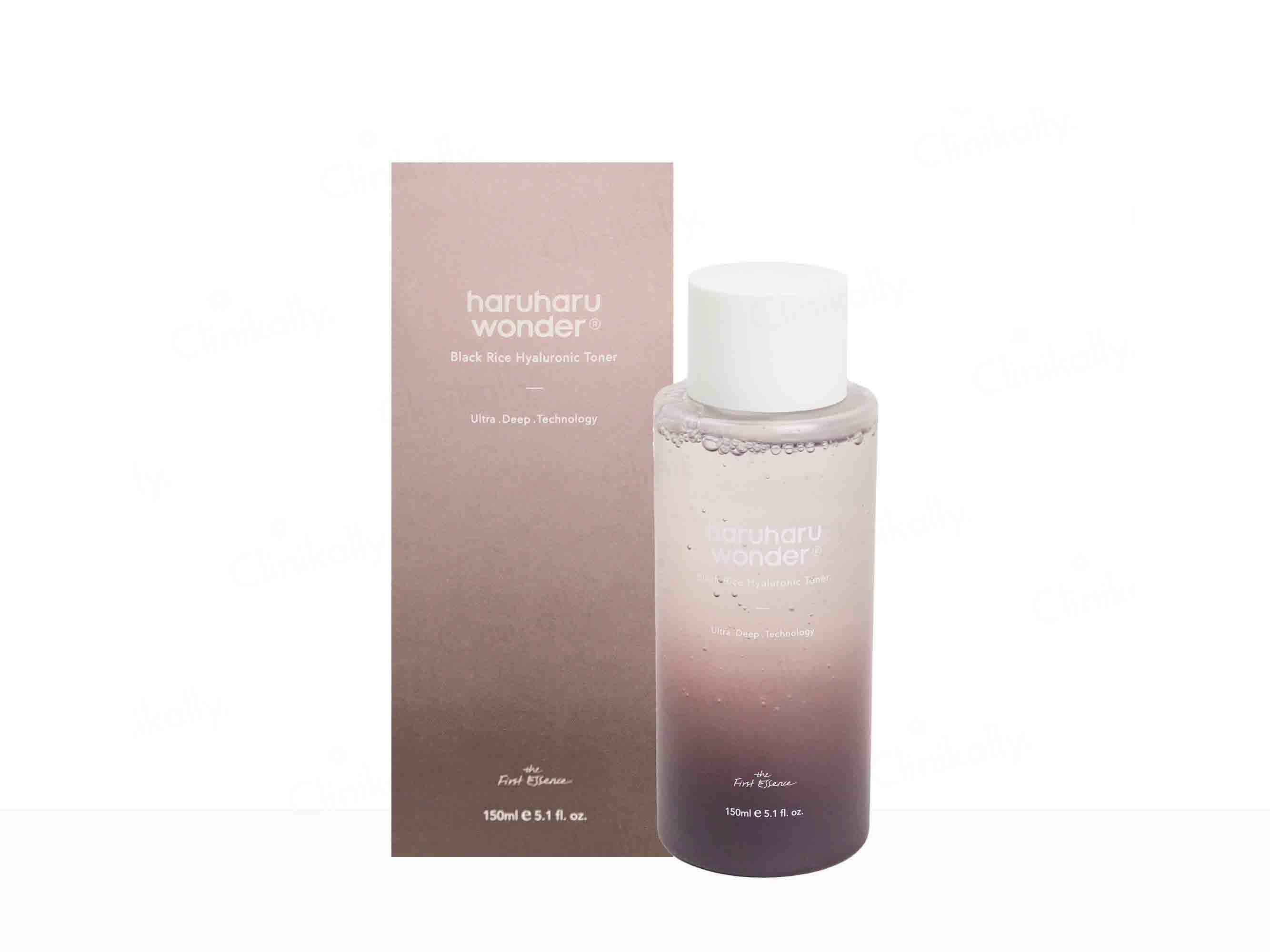 Haruharu Wonder Black Rice Hyaluronic Toner With Ultra Deep Technology