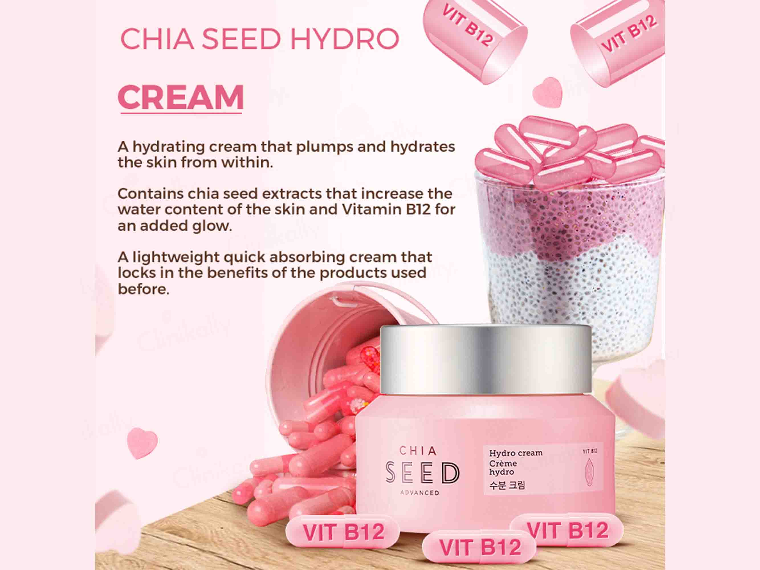 The Face Shop Chia Seed Advanced Hydro Cream