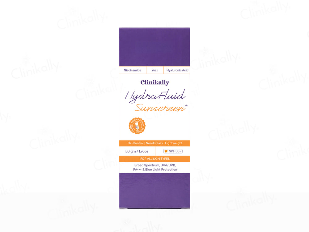 Clinikally HydraFluid Niacinamide Oil-Control Sunscreen SPF 50+ PA+++