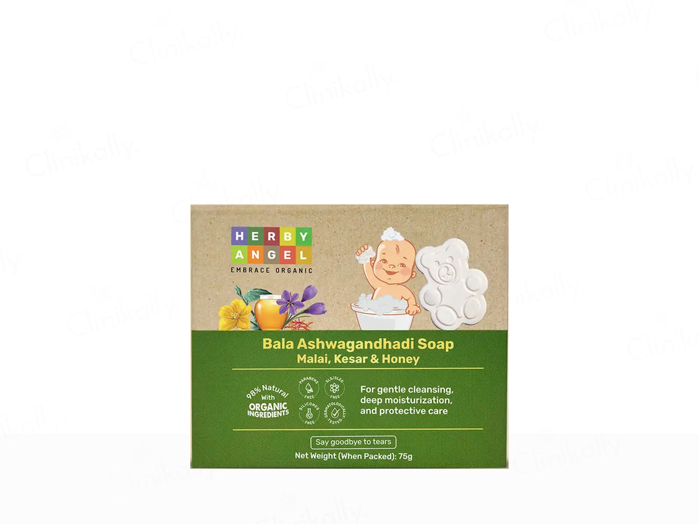 Herby Angel Bala Ashwagandhadi Soap For Babies