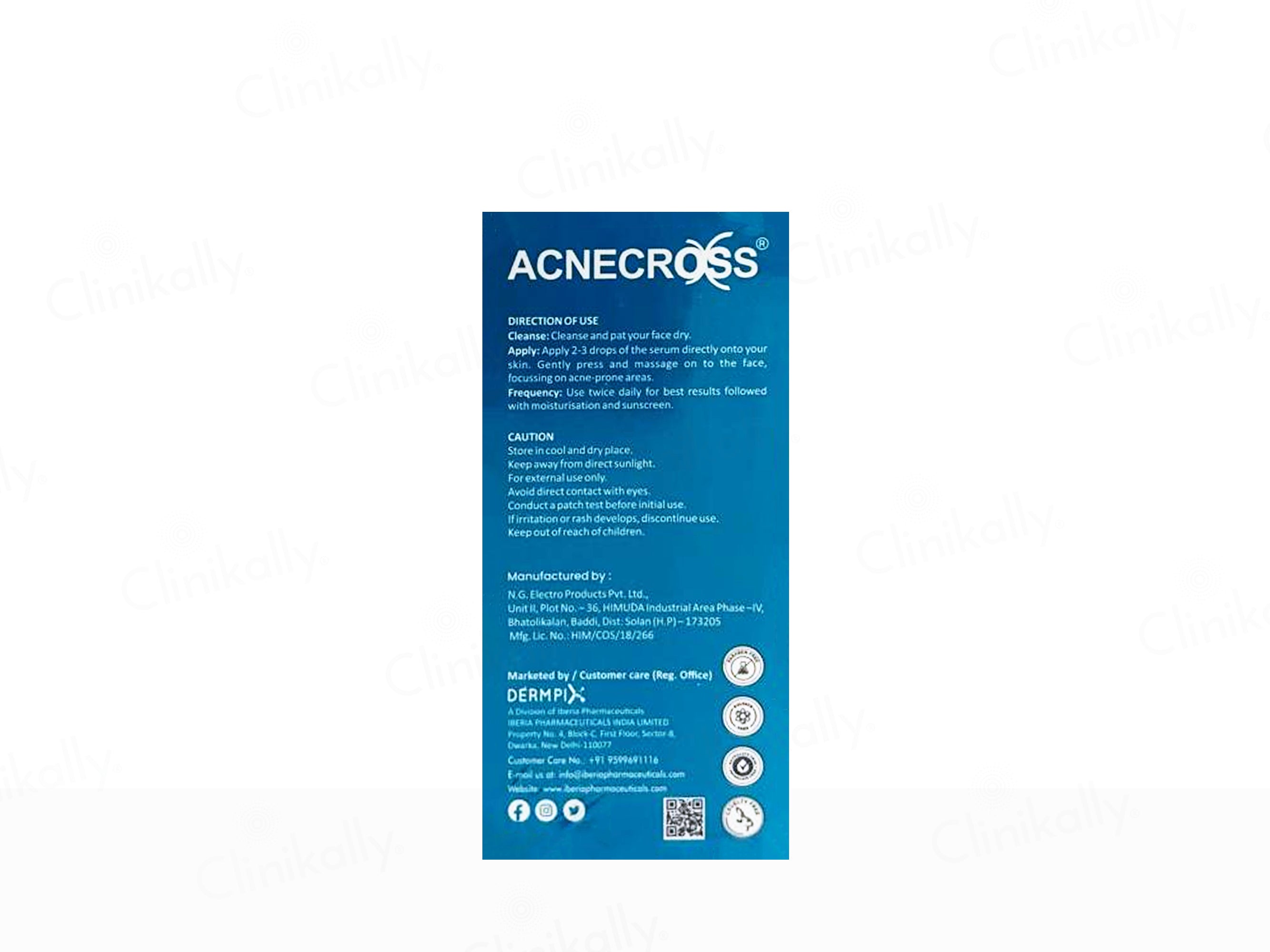 Acnecross Salicylic Acid Pore Refining Serum