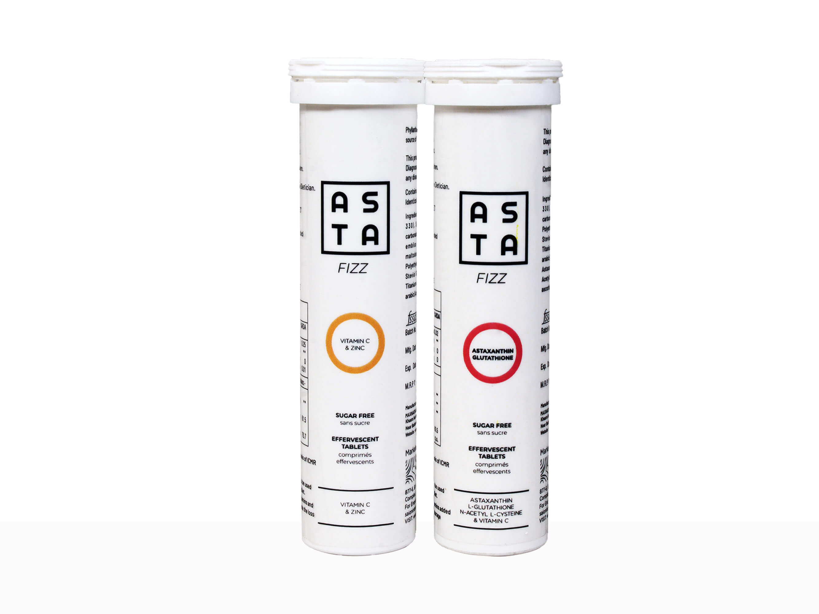 Asta Fizz (Sugar Free Effervescent Tablets) - Clinikally