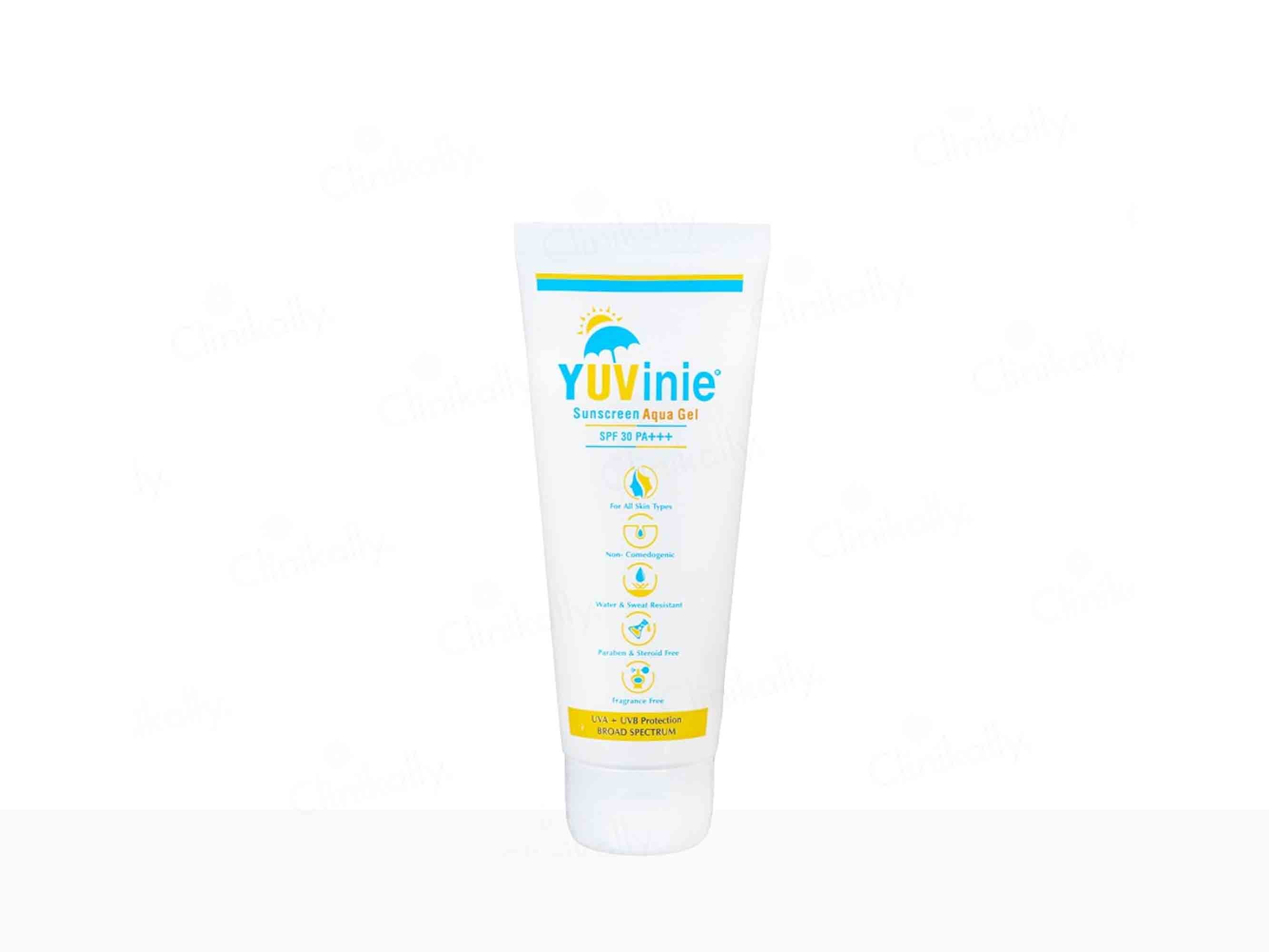 Yuvinie Sunscreen Aqua Gel SPF 30 PA+++