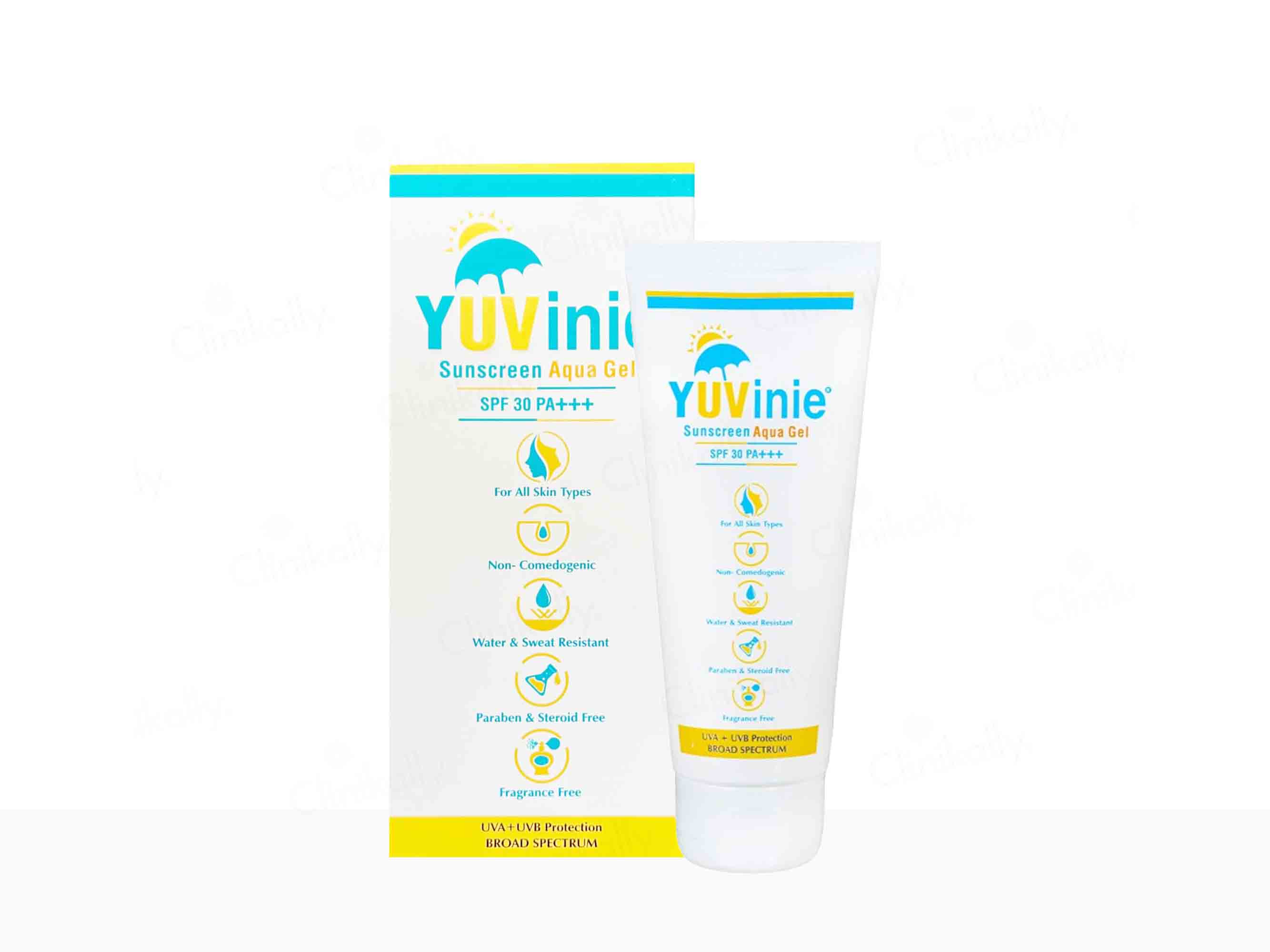 Yuvinie Sunscreen Aqua Gel SPF 30 PA+++