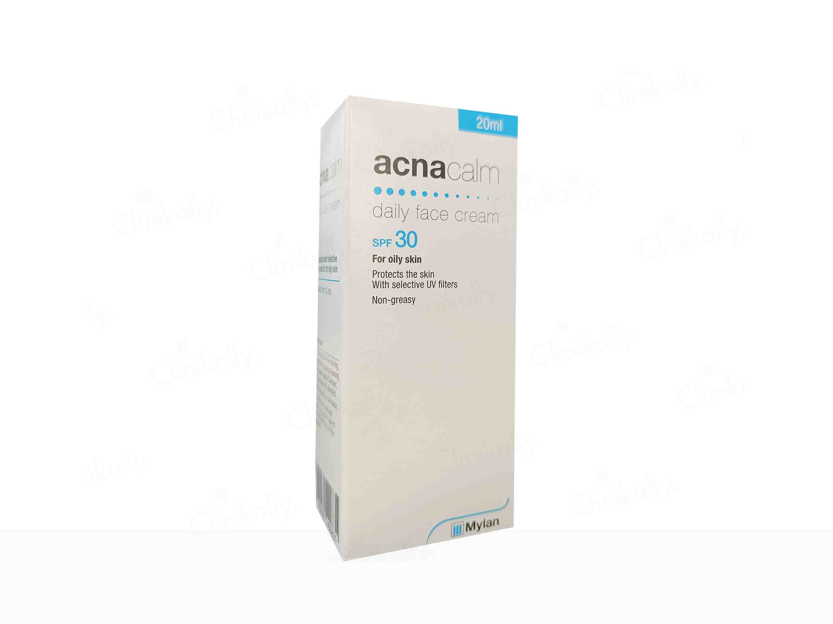 Acnacalm Daily Face Cream SPF 30 - Clinikally