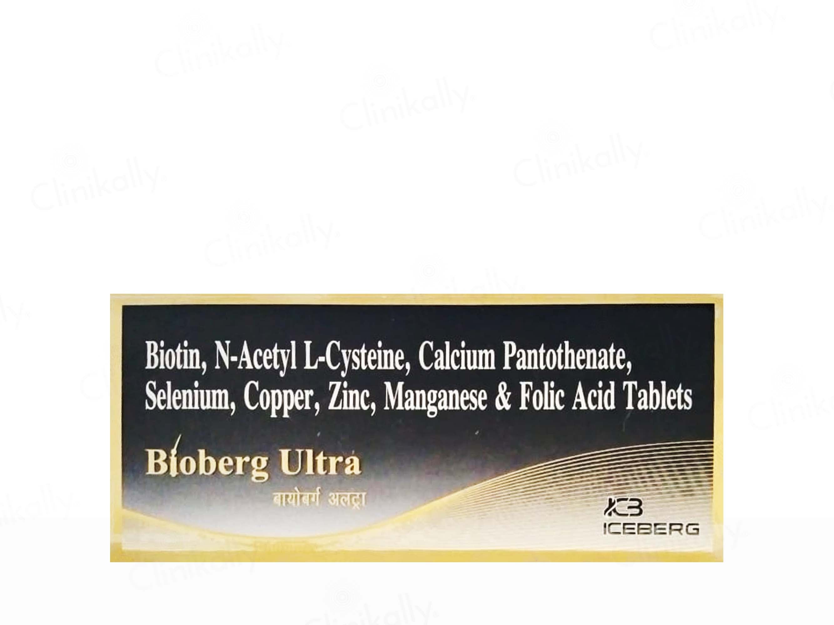 Bioberg Ultra Hair Supplement Tablet