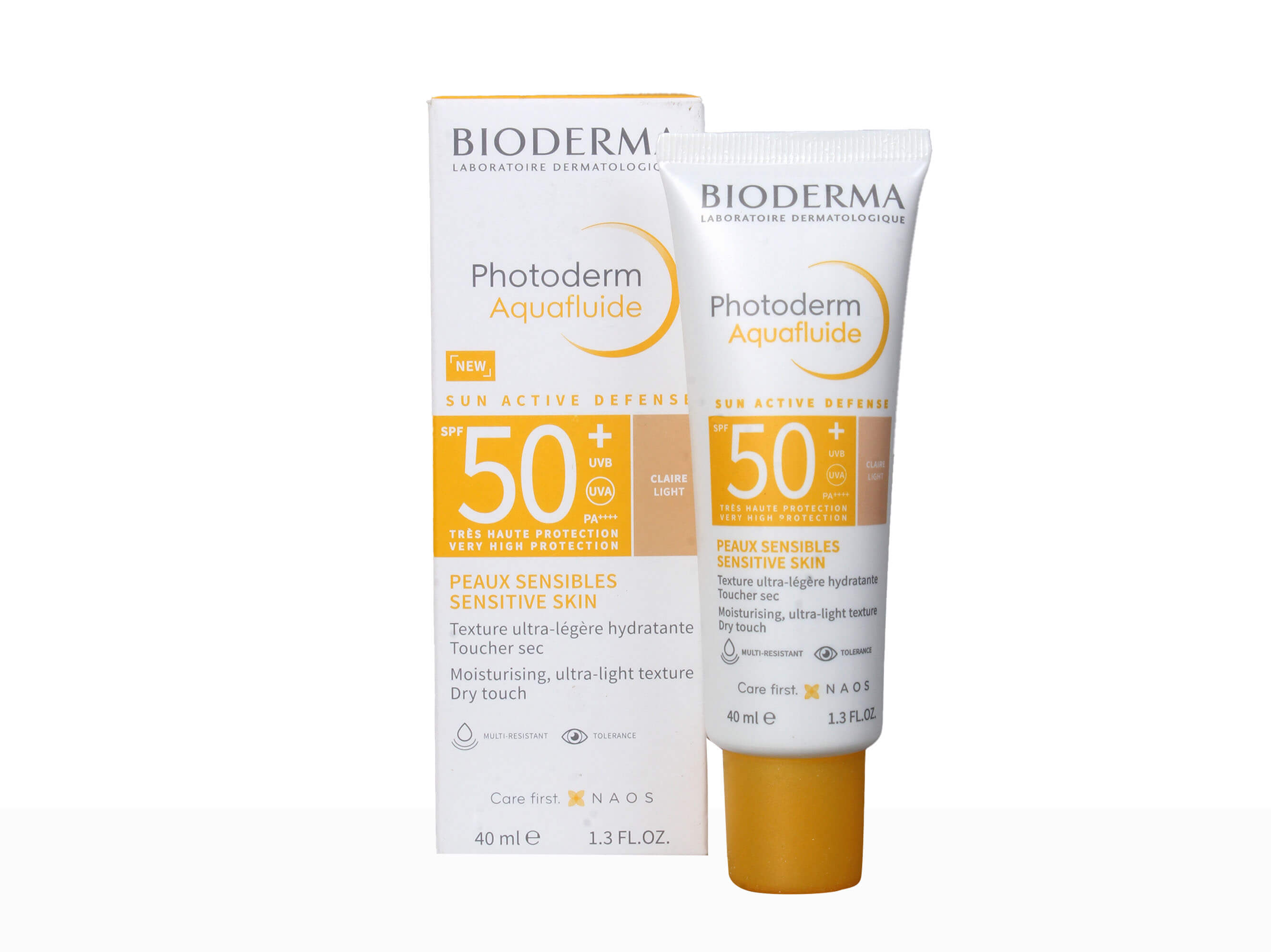Bioderma Photoderm Aquafluide SPF 50+ PA++++ (Claire Light) - Clinikally