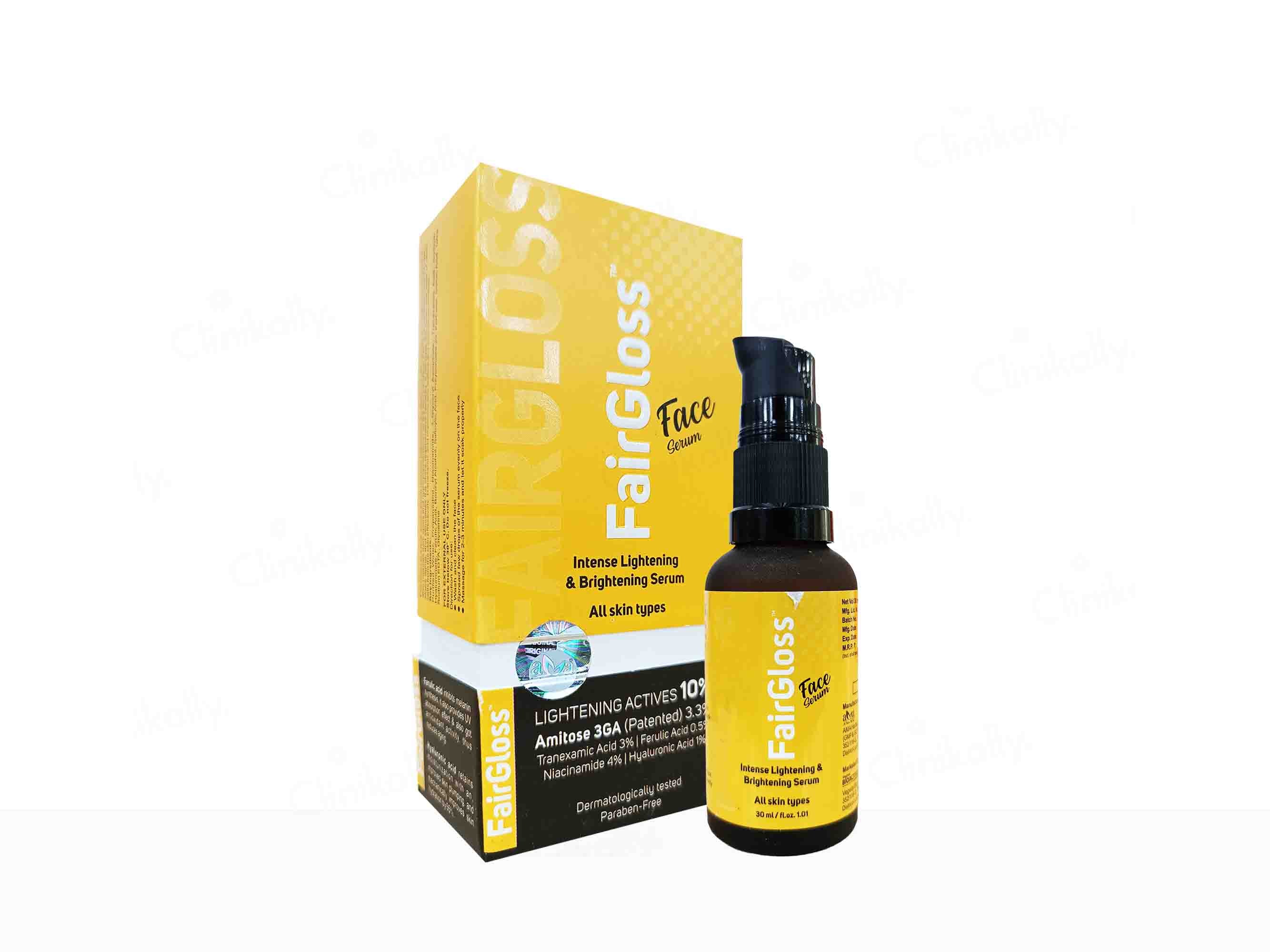 FairGloss Intense Lightening & Brightening Face Serum