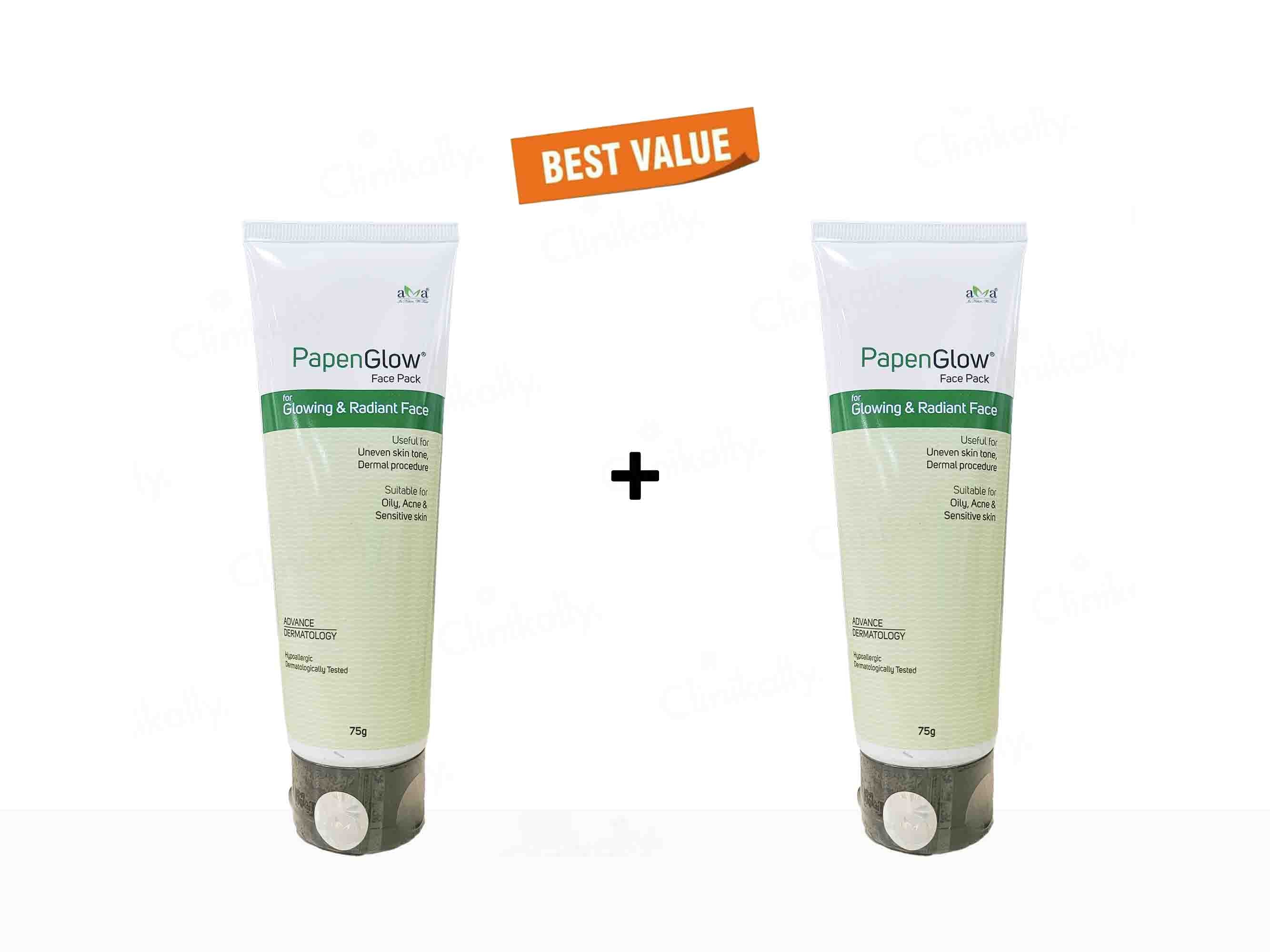 Vegetal PapenGlow Face Pack For Glowing & Radiant Face