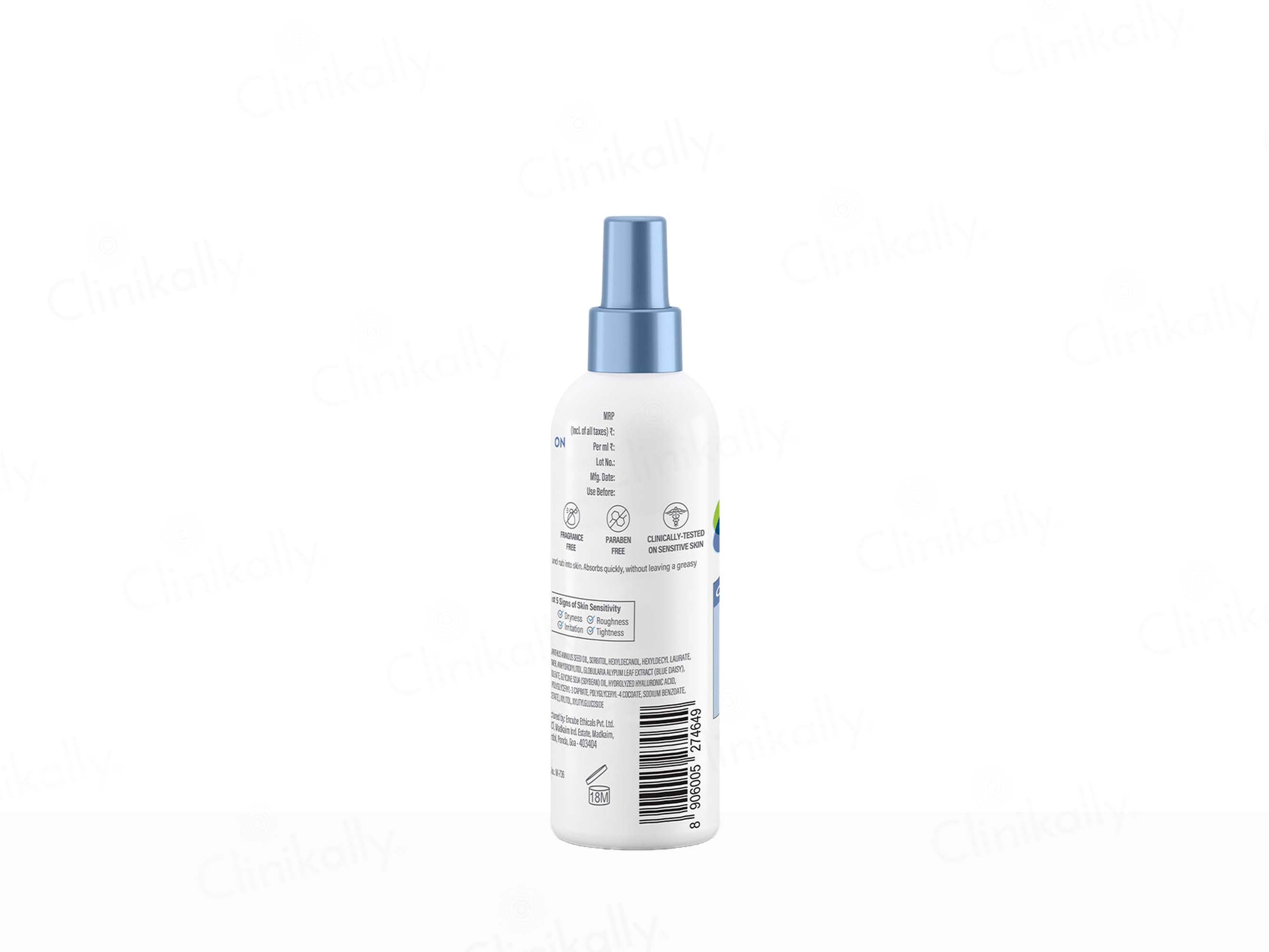 Cetaphil Optimal Hydration Body Spray Moisturizer