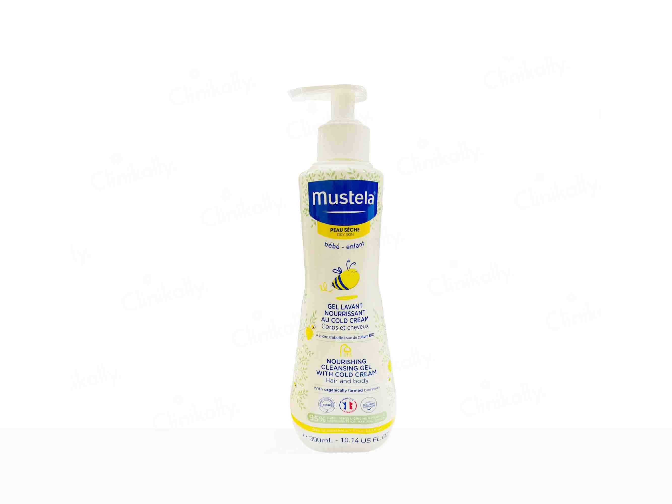 Mustela Baby Hair & Body Nourishing Cleansing Gel With Cold Cream