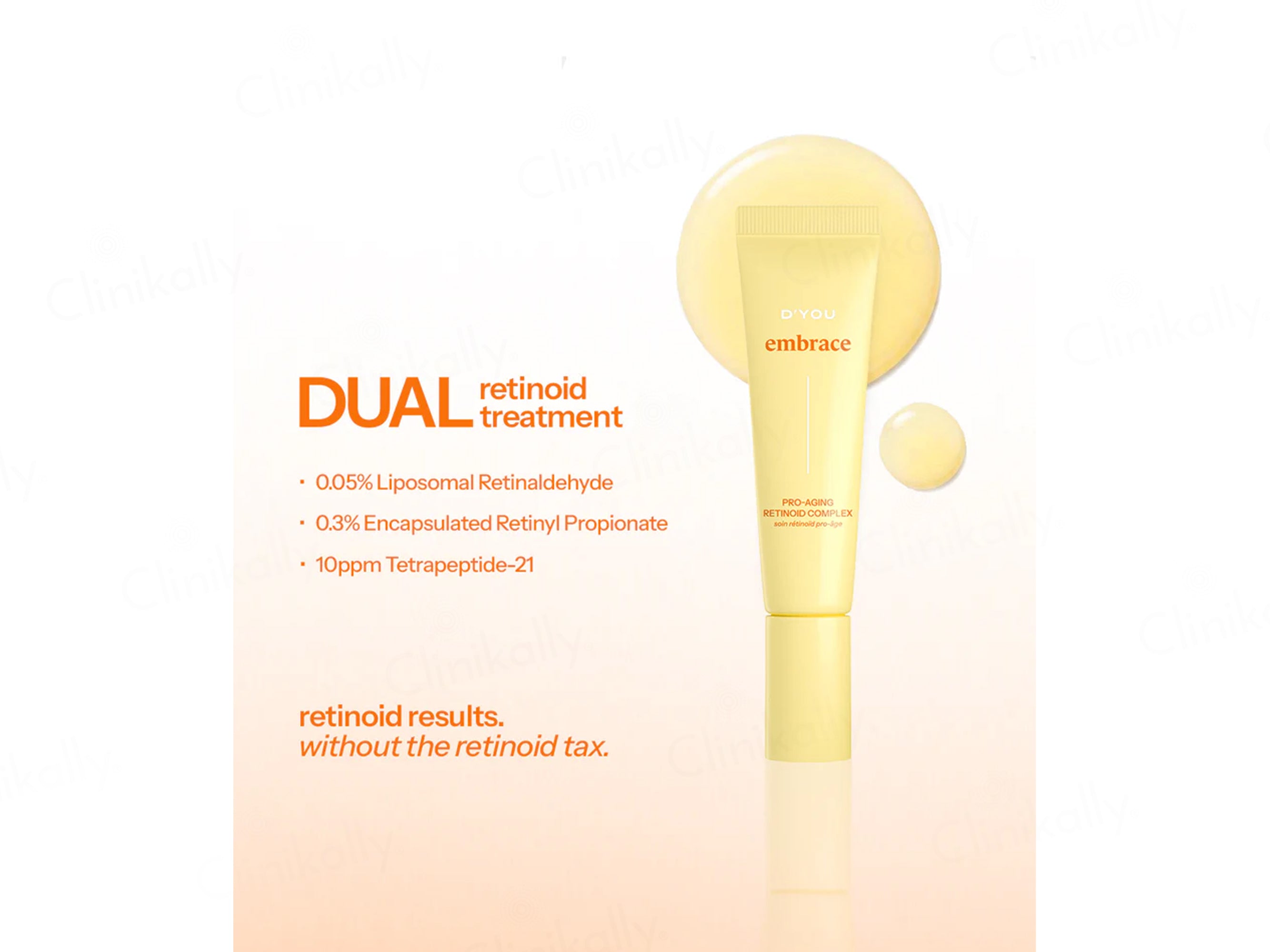 d'you Embrace Pro-Aging Retinoid Complex Treatment