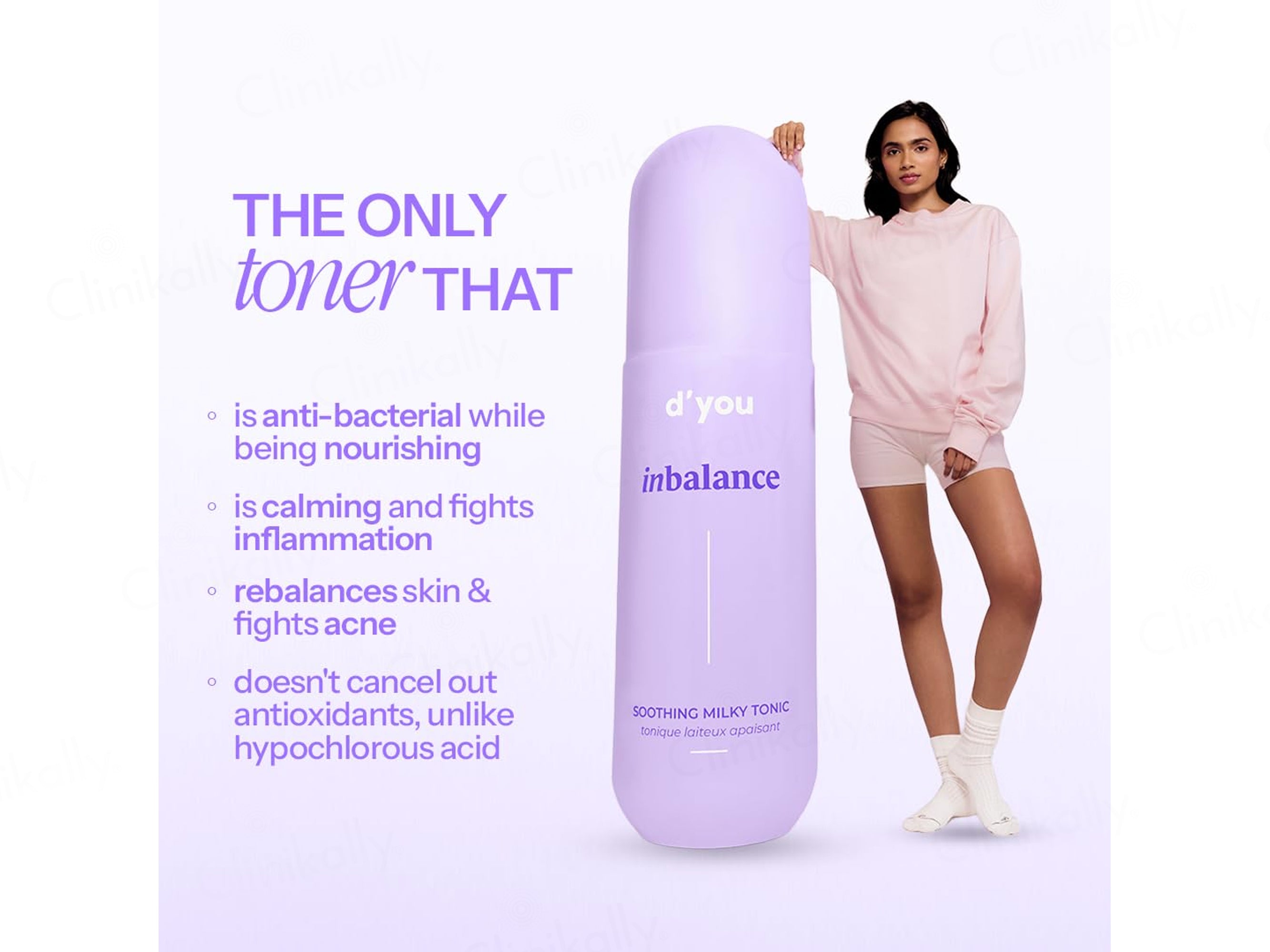 d'you Inbalance Soothing Milky Toner Refill