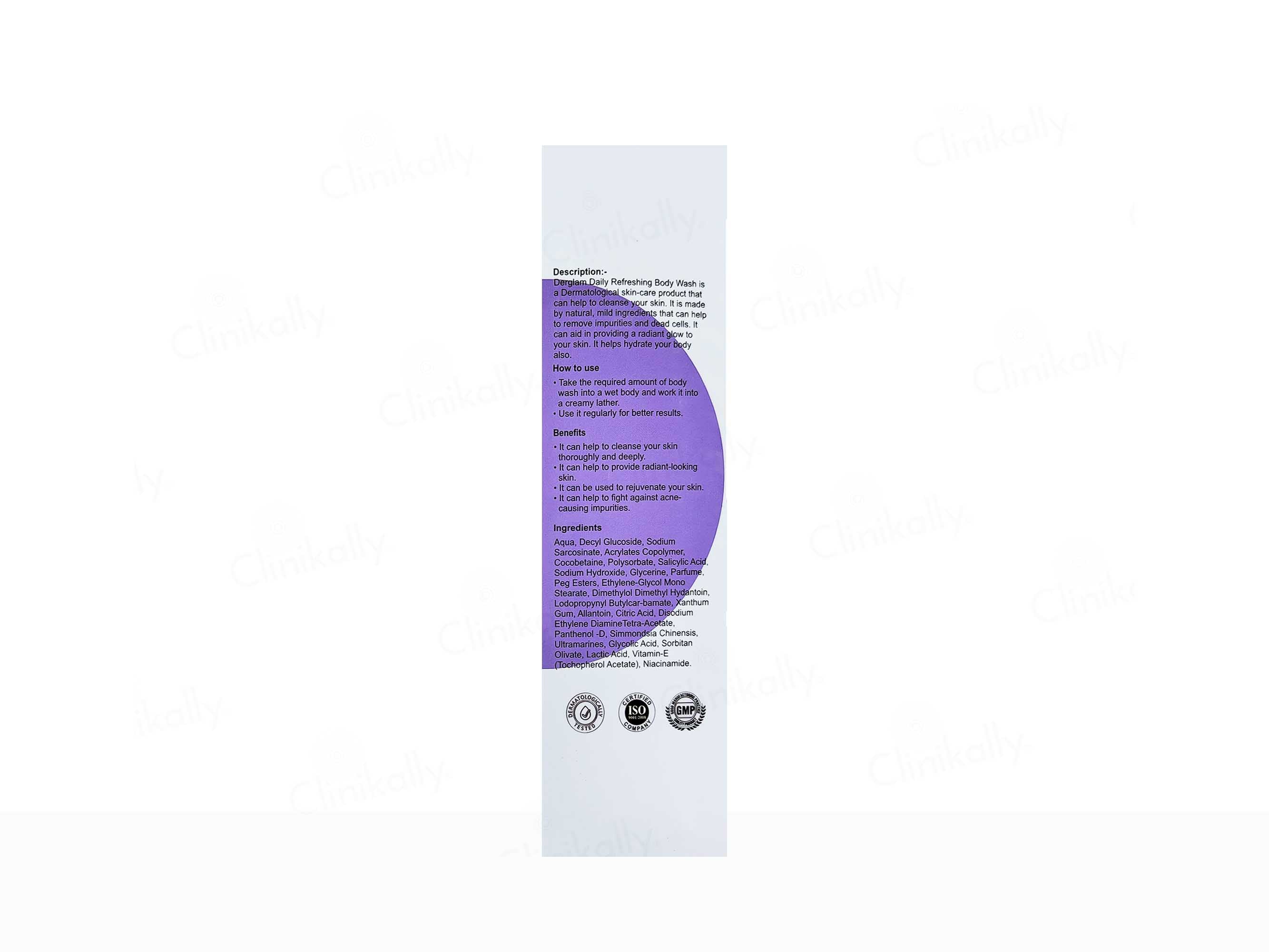 Derglam Daily Refreshing Body Wash