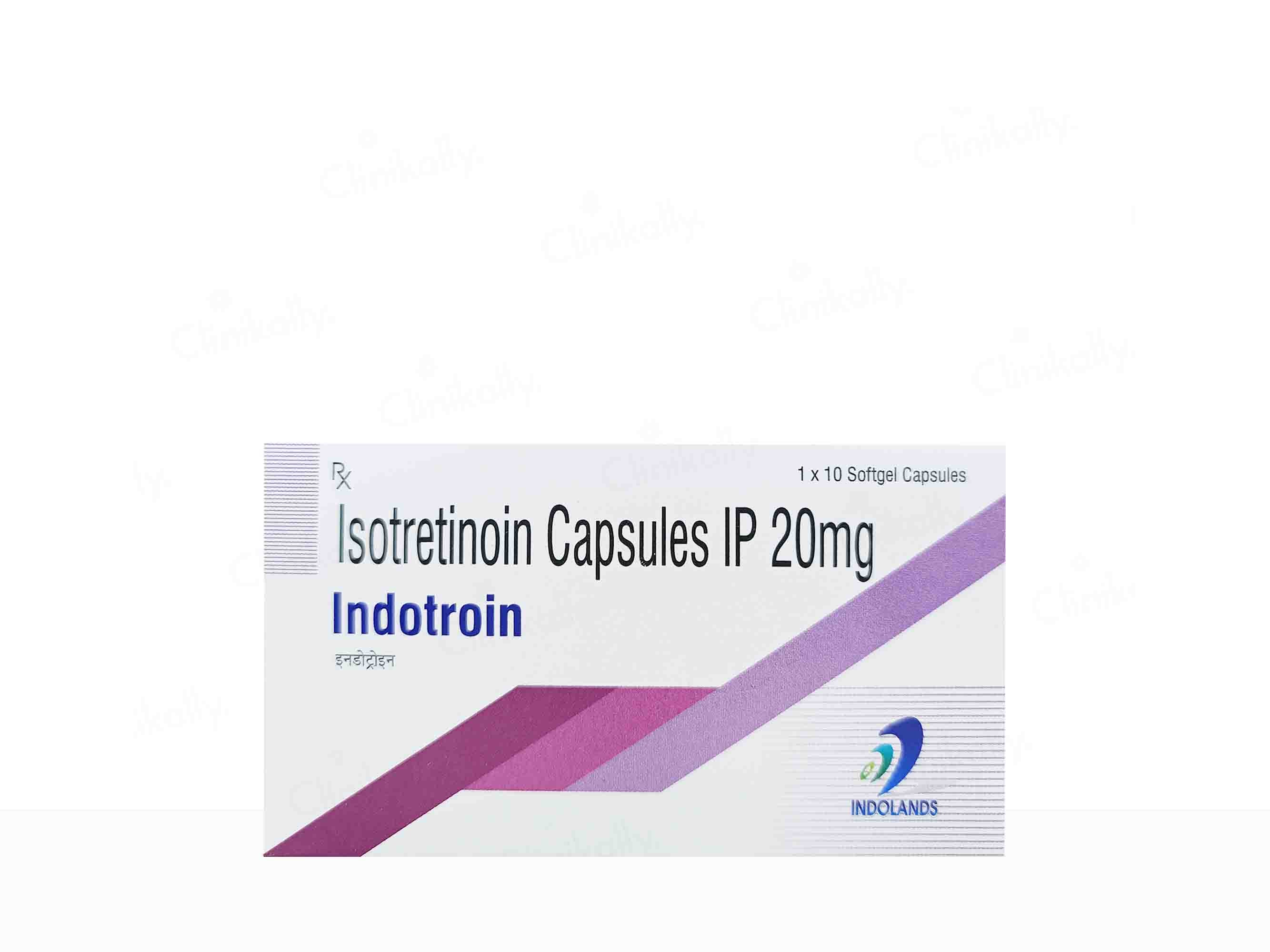 Indotroin 20mg Soft Gelatin Capsule