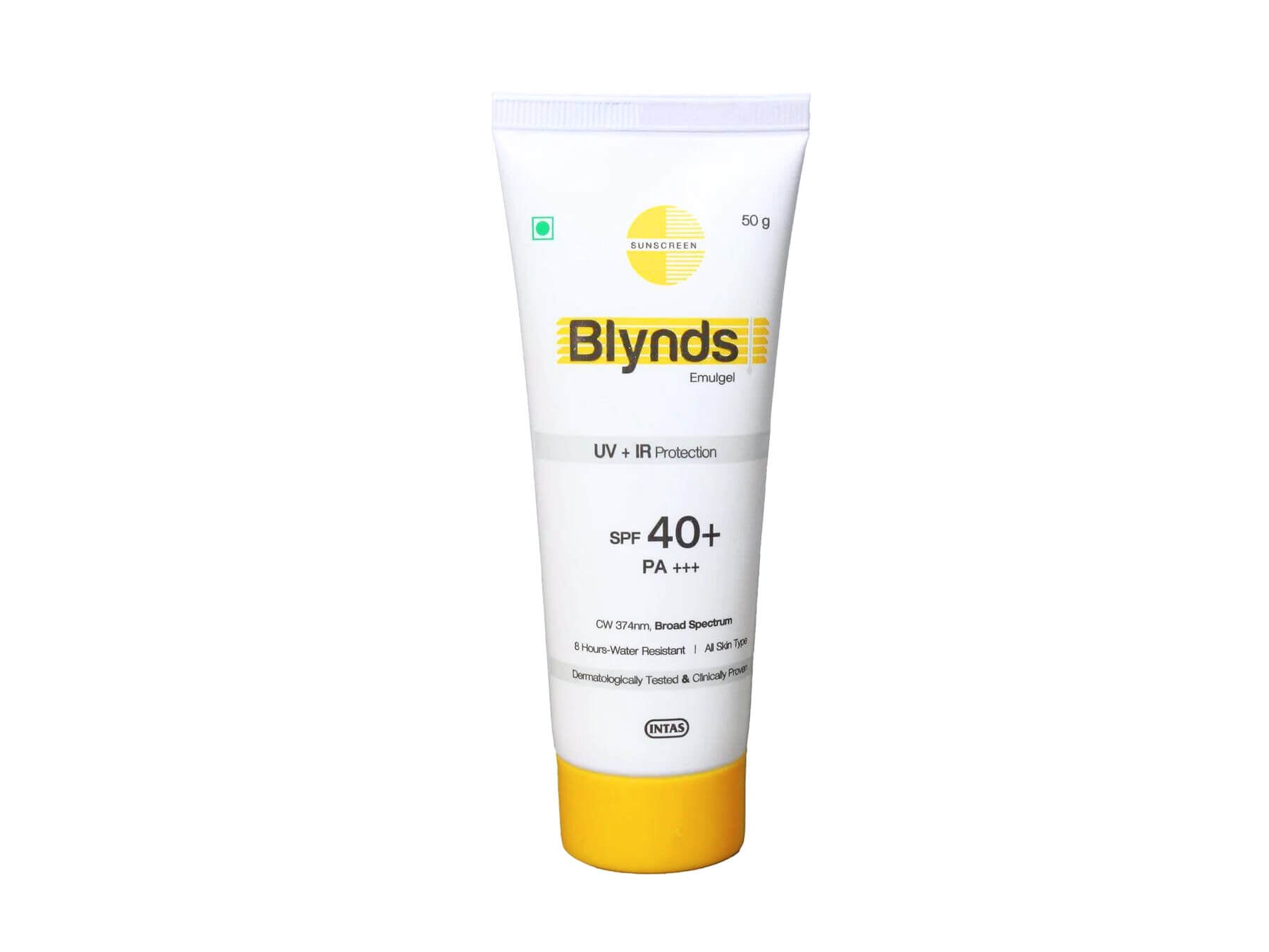 Blynds Emulgel Sunscreen SPF 40+ PA+++ - Clinikally