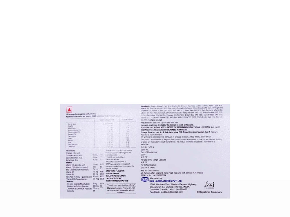 Extend Gold Soft Gelatin Capsule