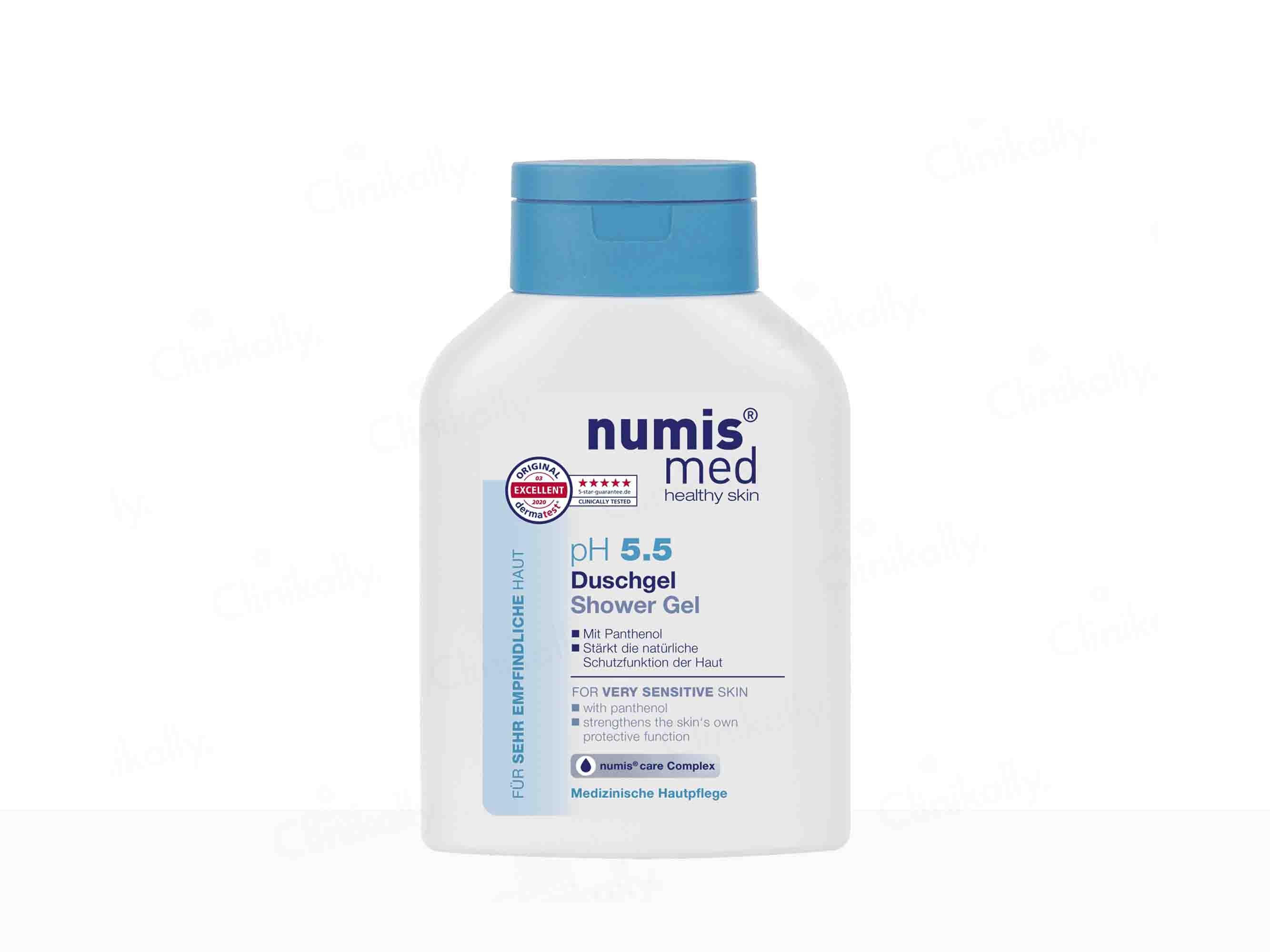 Numis Med pH 5.5 Shower Gel For Very Sensitive Skin - Clinikally