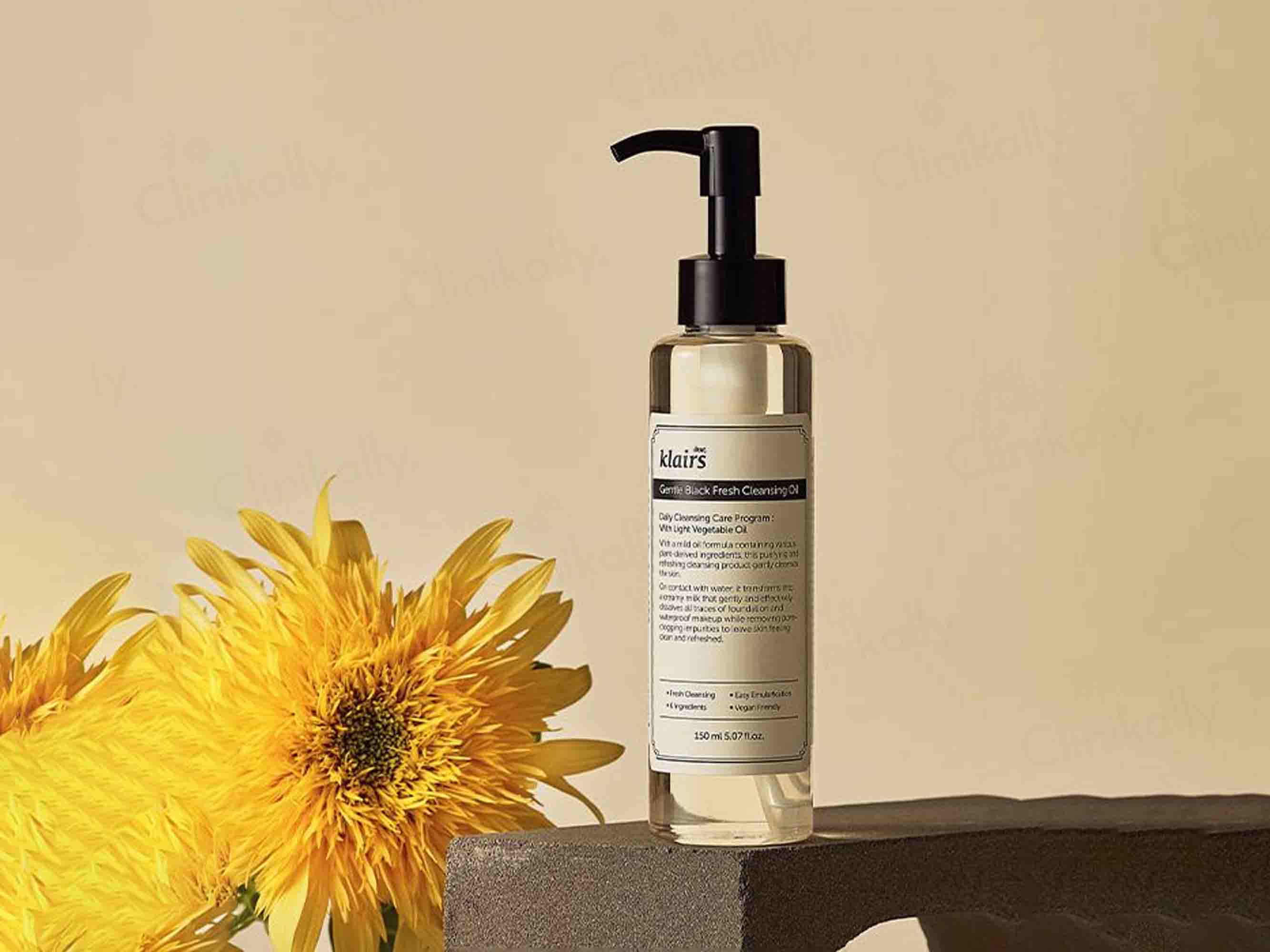 Klairs Gentle Black Fresh Cleansing Oil - Clinikally