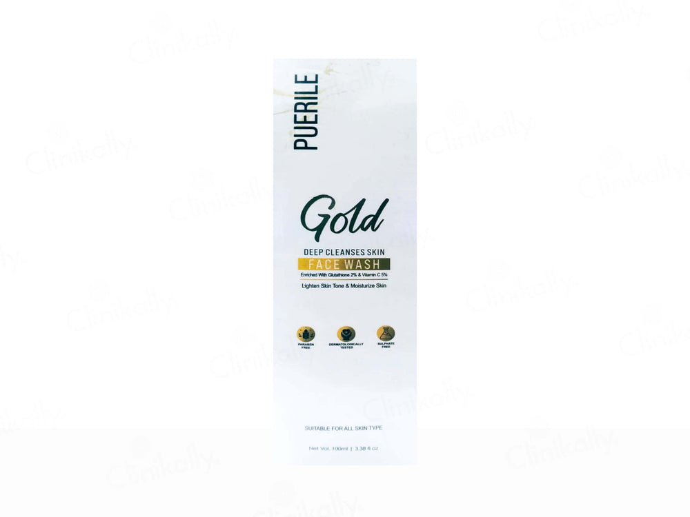 Puerile Gold Gluta Face Wash