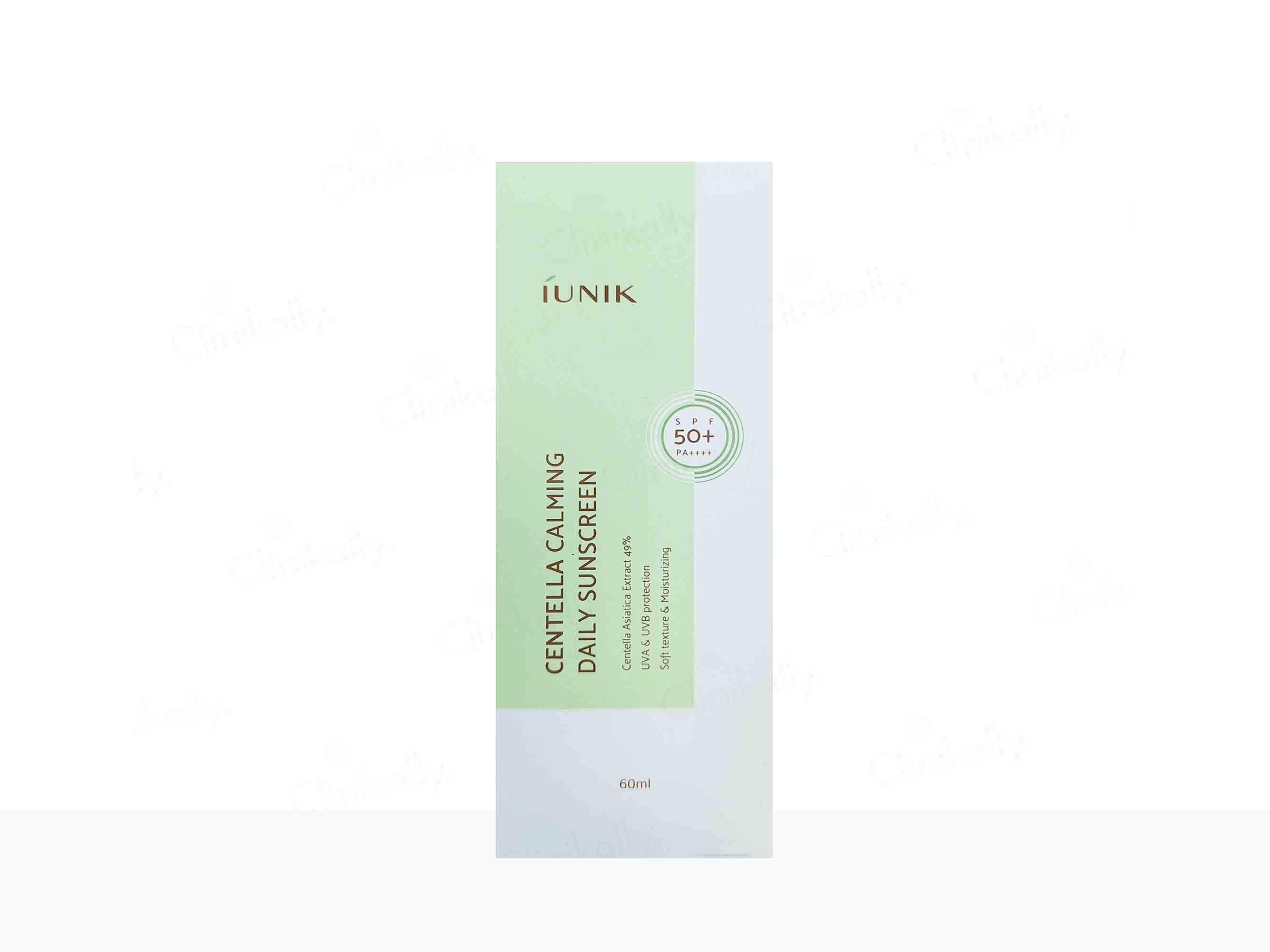IUNIK Centella Calming Daily Sunscreen SPF 50+ PA++++