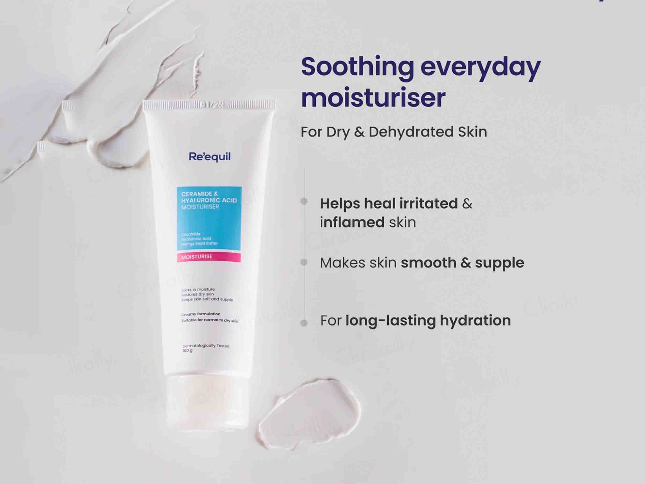 Re'equil Ceramide & Hyaluronic Acid Moisturiser