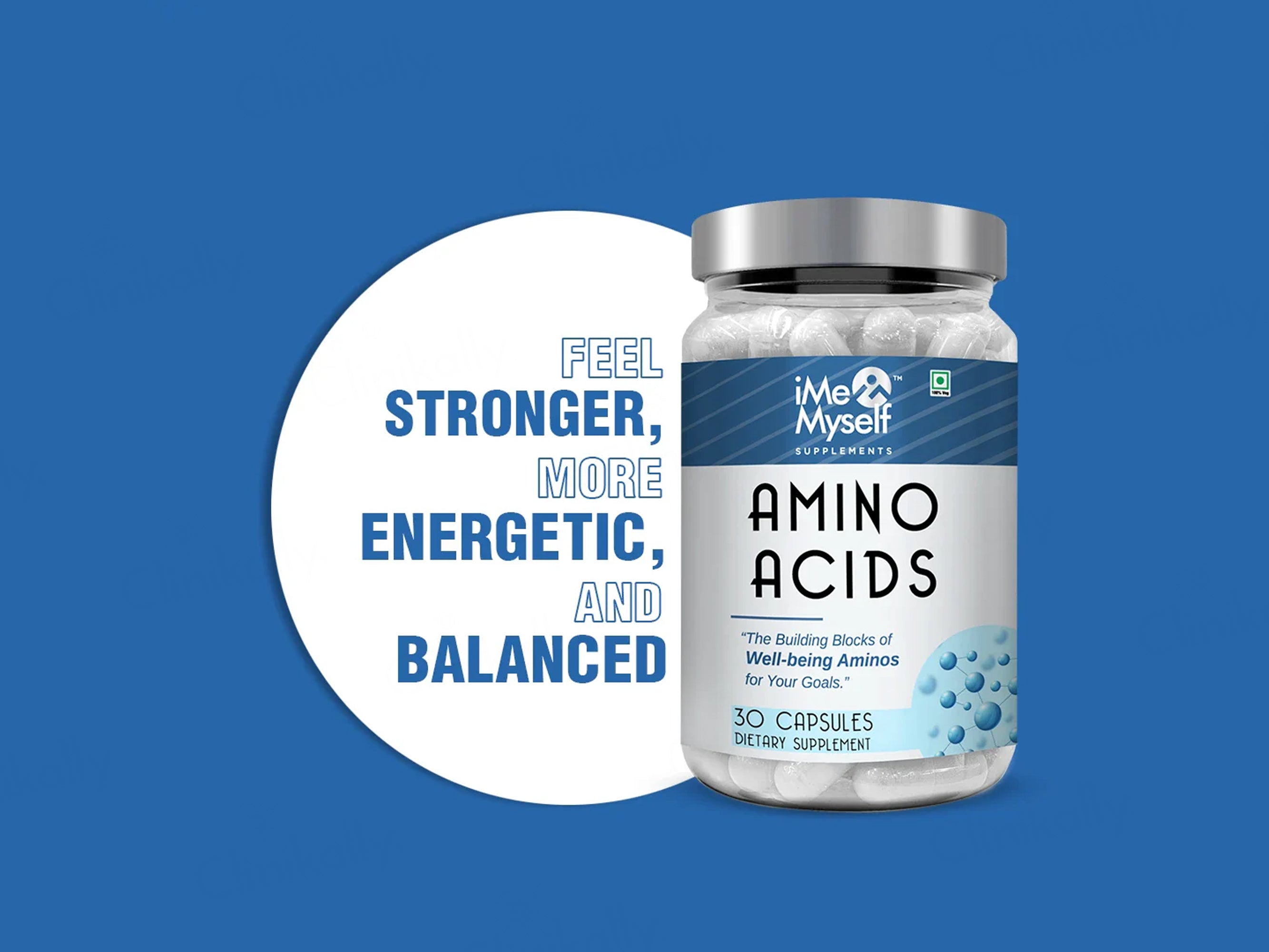 iMeMyself Amino Acids Dietary Supplement Vegetarian Capsule