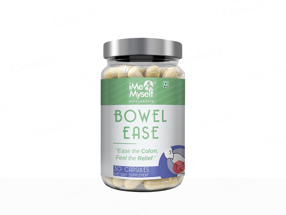 iMeMyself Bowel Ease Dietary Supplement Vegetarian Capsule
