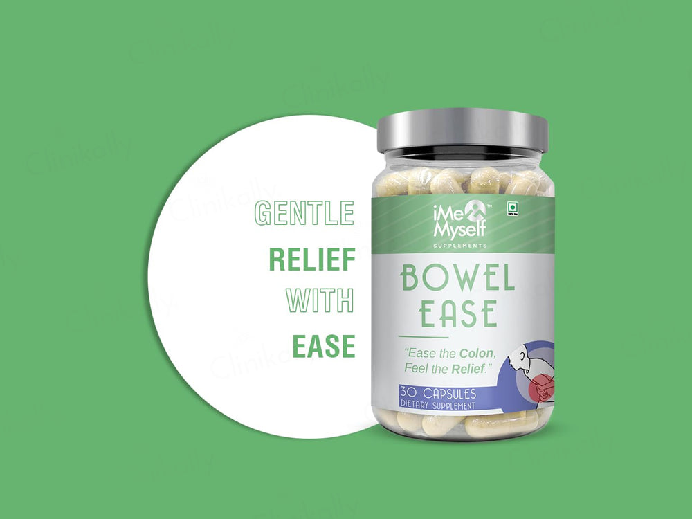 iMeMyself Bowel Ease Dietary Supplement Vegetarian Capsule