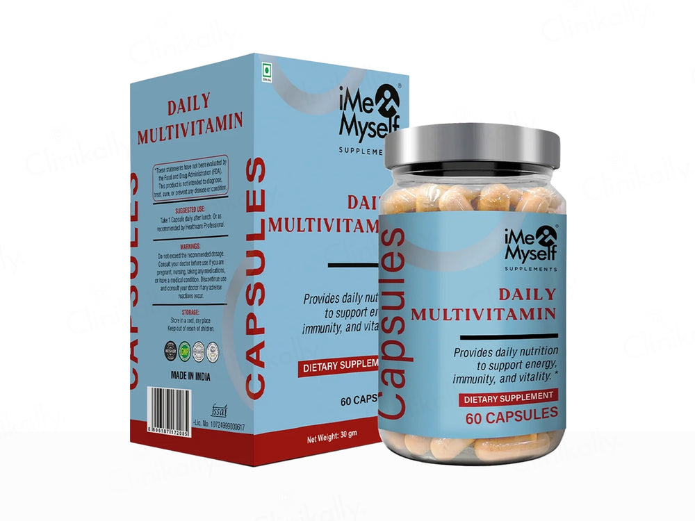 iMeMyself Daily Multivitamin Dietary Supplement Vegetarian Capsule