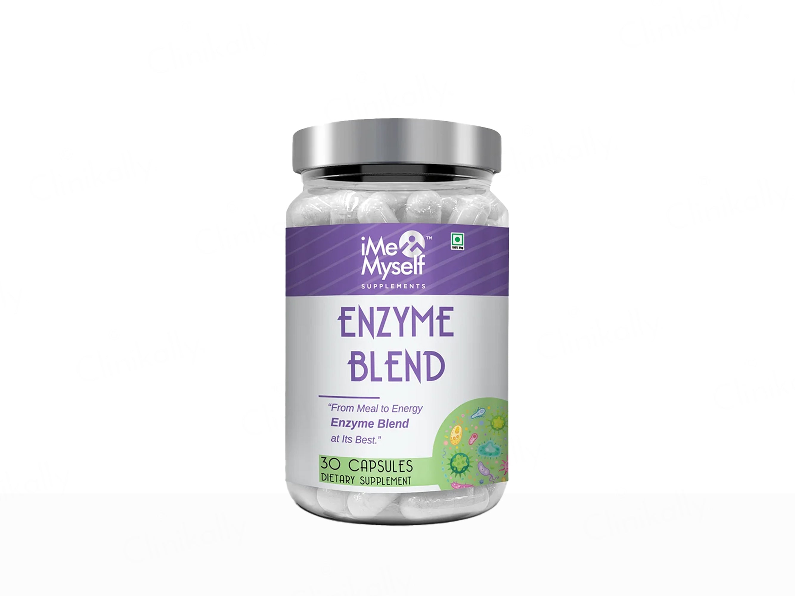 iMeMyself Enzyme Blend Dietary Supplement Vegetarian Capsule