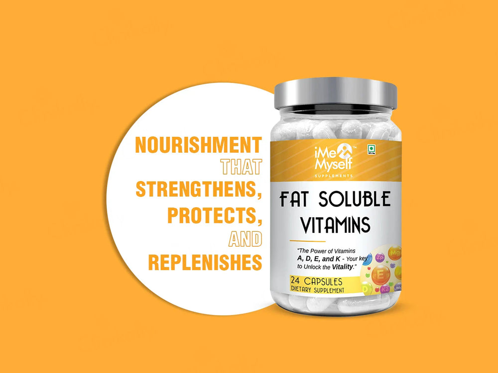 iMeMyself Fat Soluble Vitamins Dietary Supplement Vegetarian Capsule